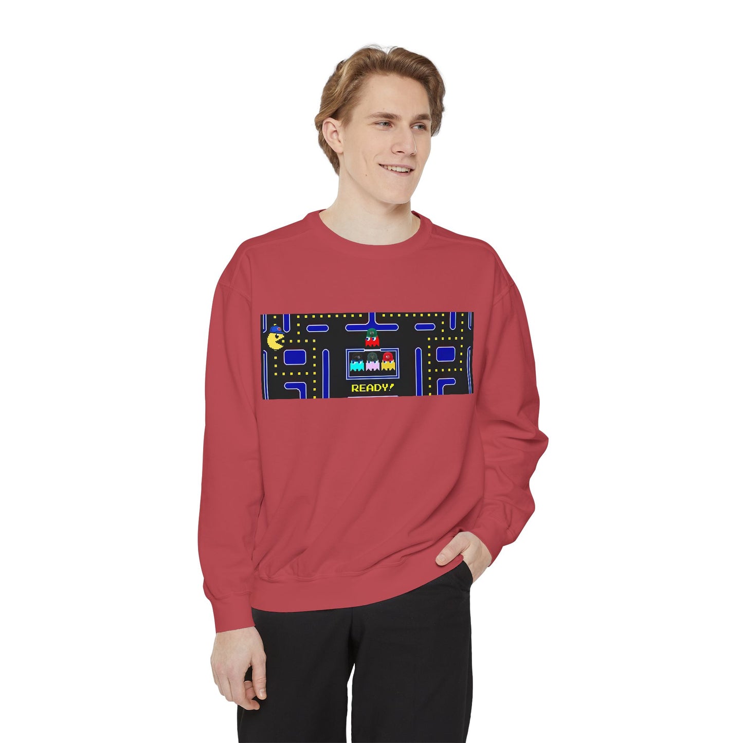 🏀🕹️ Retro Arcade Maze Knicks Sweatshirt – My City is Everything Crewneck
