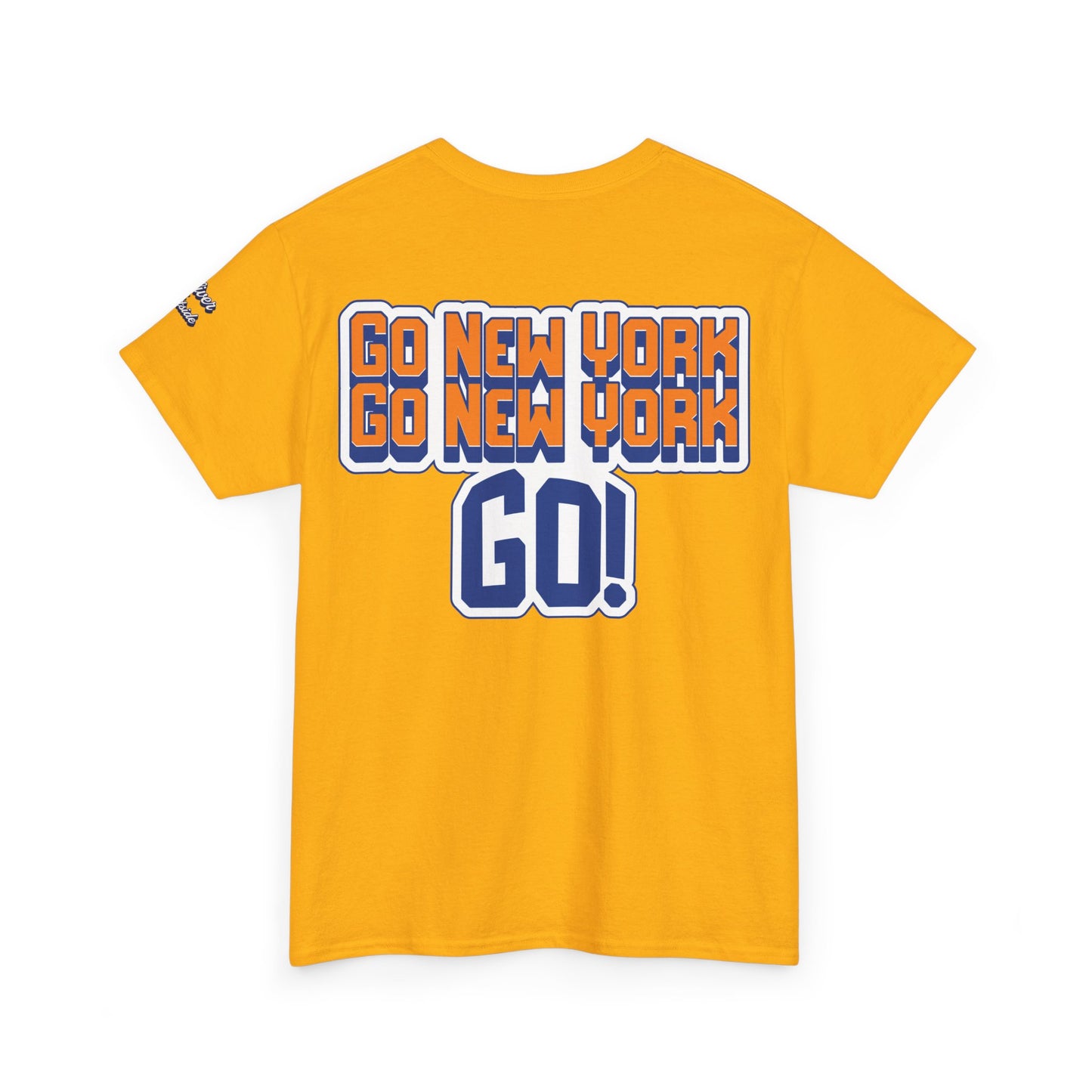 Oliver Outside Knicks Fan Tee – Courtside Energy Bear Style