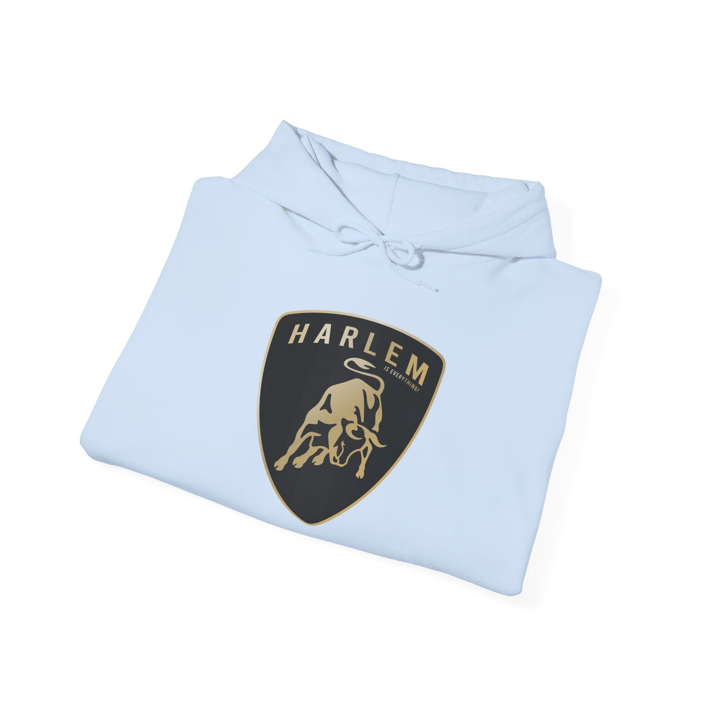 Harlem Lambo Bull Emblem Hoodie | My City Is Everything Streetwear