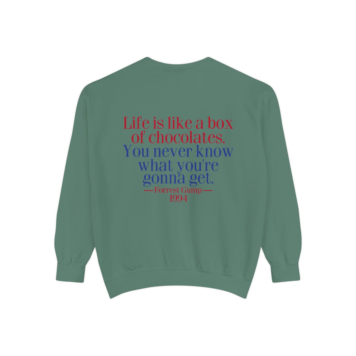 Oliver Outside Forrest Gump Parody Crewneck – Life is Bear-tiful