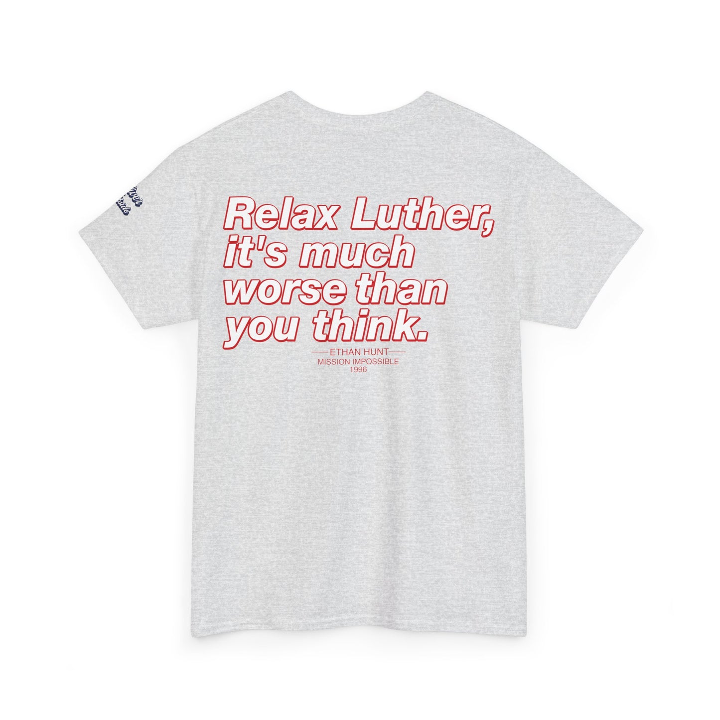 Oliver Outside Mission Impossible Parody Tee – Stealth Mode Bear