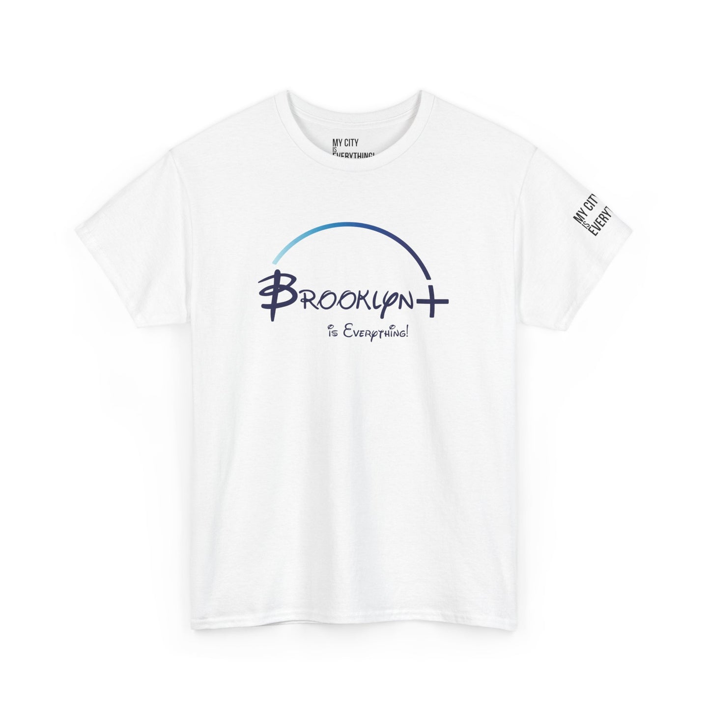 Brooklyn+ Is Everything! Tee – Bold Arch Graphic Shirt | My City Is Everything