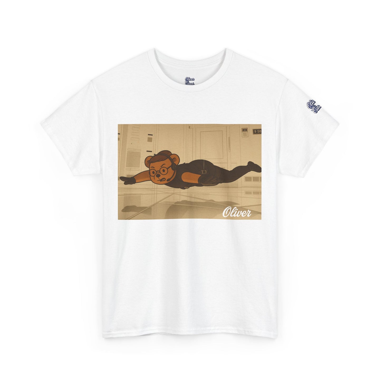 Oliver Outside Mission Impossible Parody Tee – Stealth Mode Bear