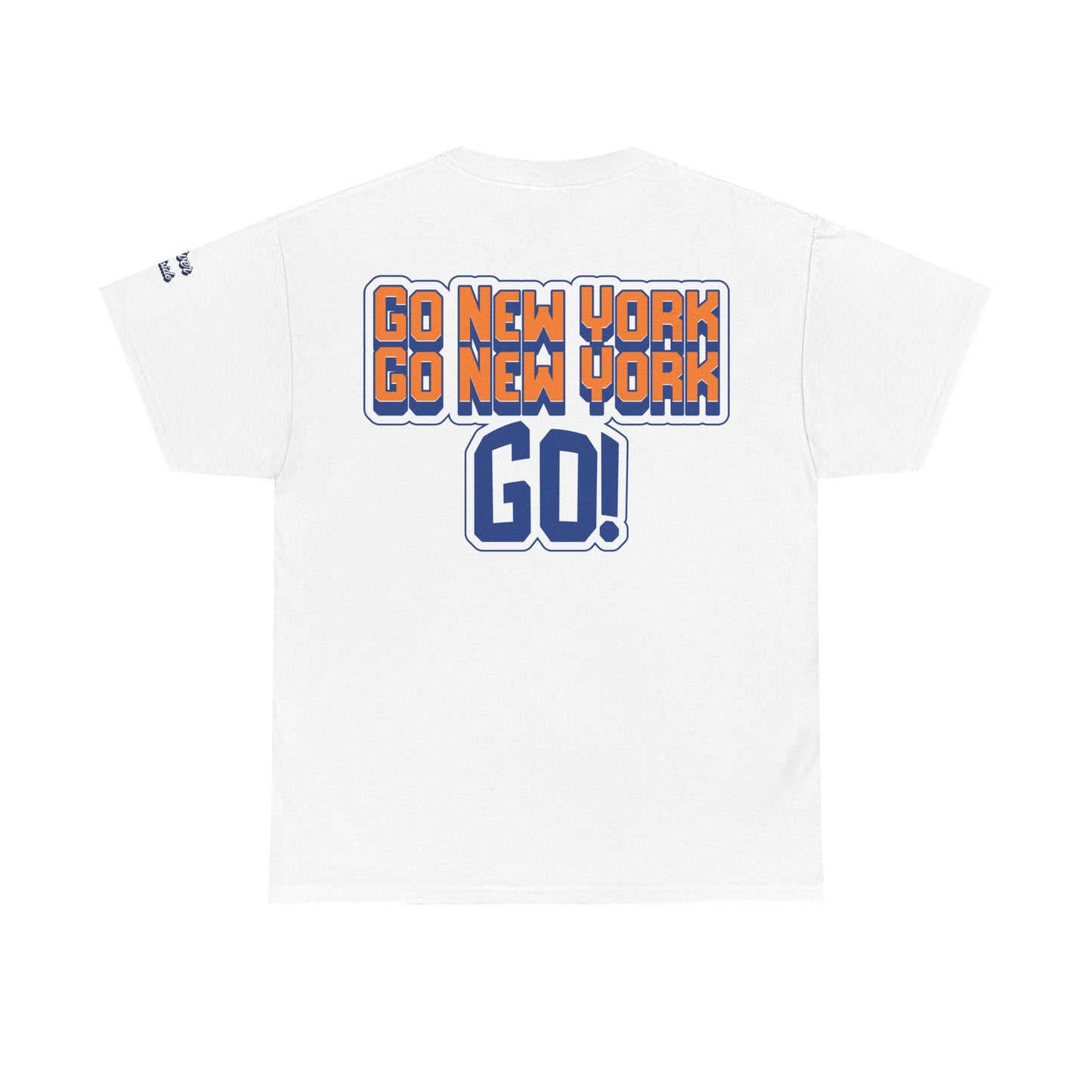 Oliver Outside Knicks Fan Tee – Courtside Energy Bear Style