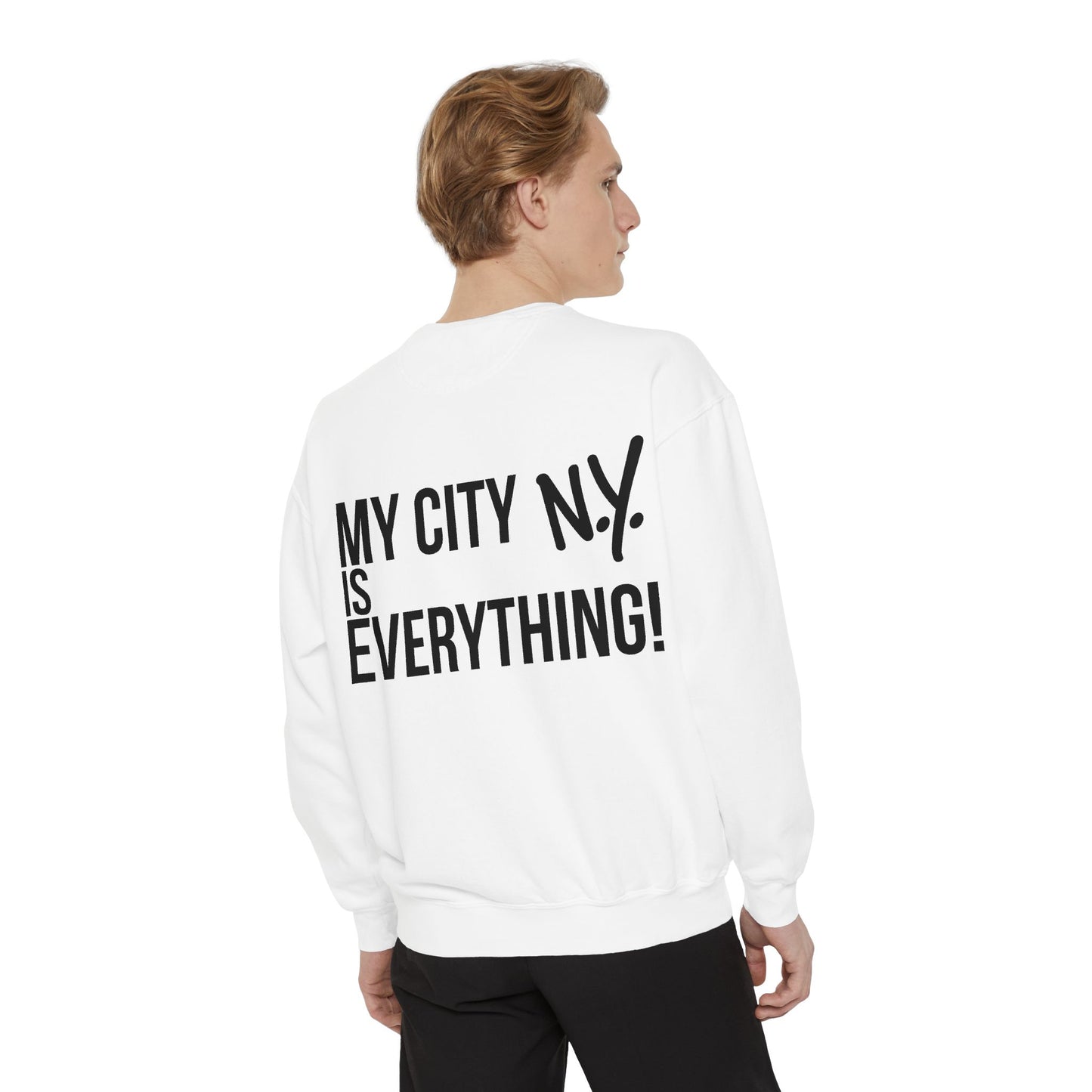 ⚾️🕹️ Retro Arcade Maze Yankee Sweatshirt – My City is Everything Crewneck