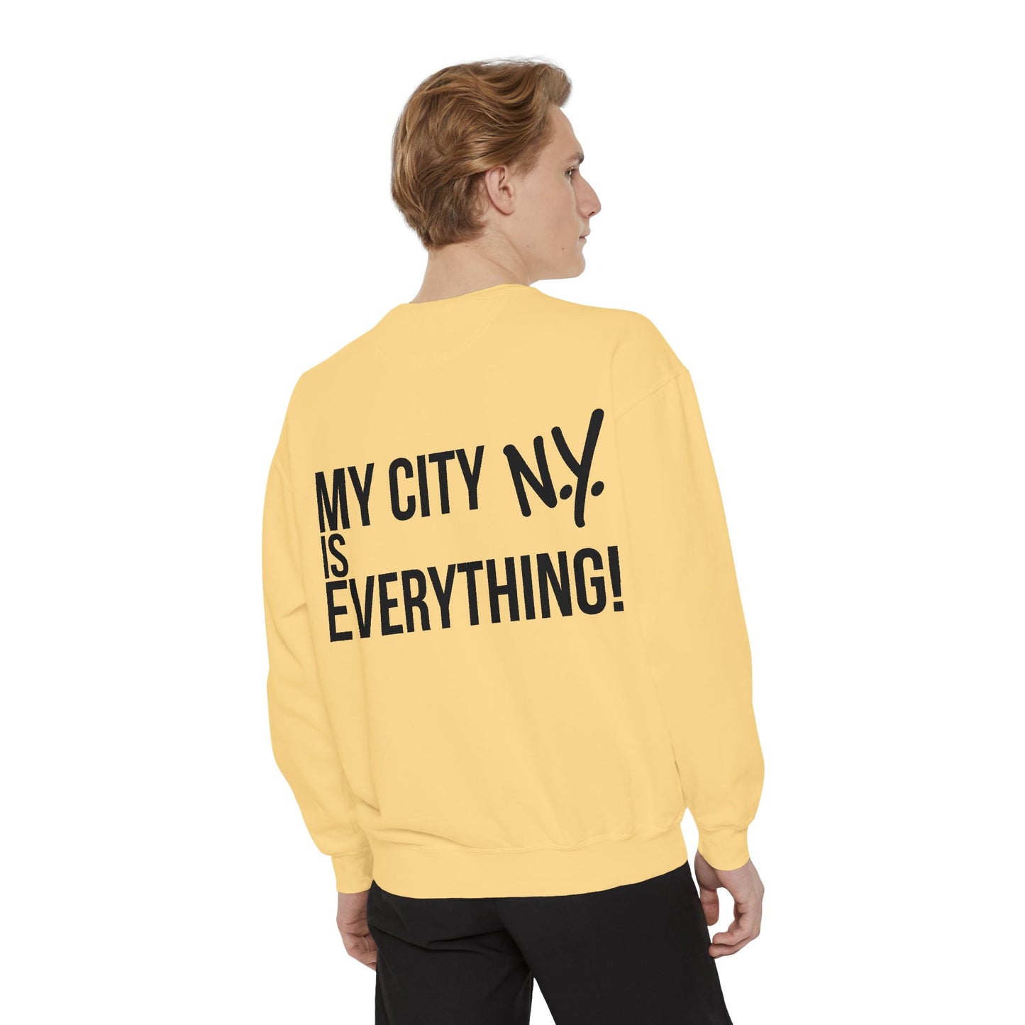⚾️🕹️ Retro Arcade Maze Yankee Sweatshirt – My City is Everything Crewneck