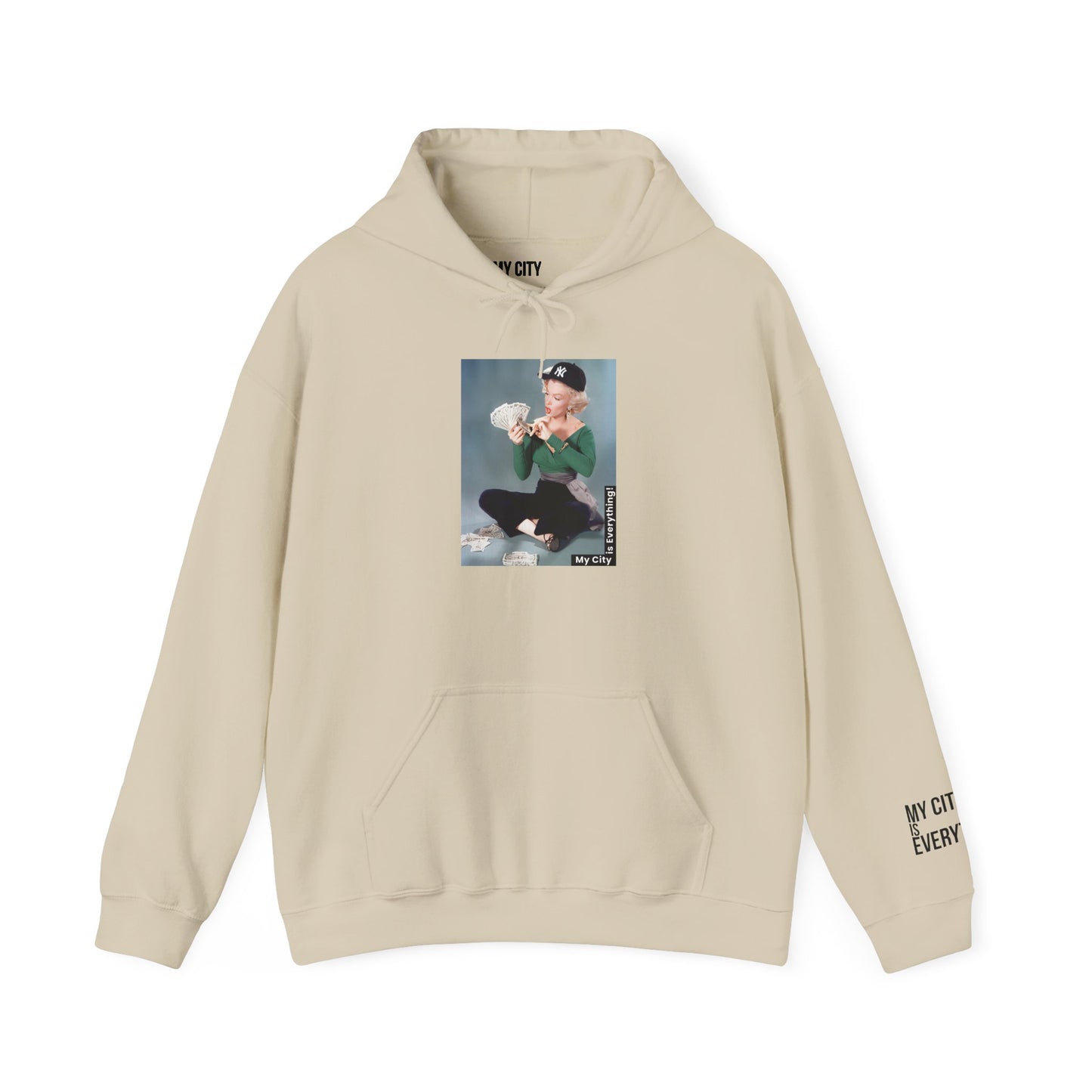 Marilyn Yankees Hoodie β Money Moves Streetwear by My City Is Everything