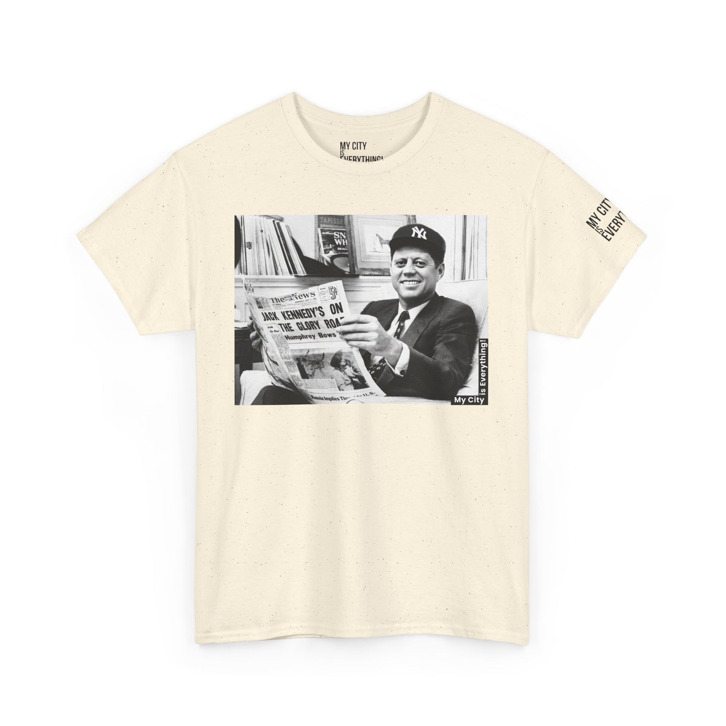 JFK x Yankees Tee – Presidential Drip Remix | My City Is Everything!
