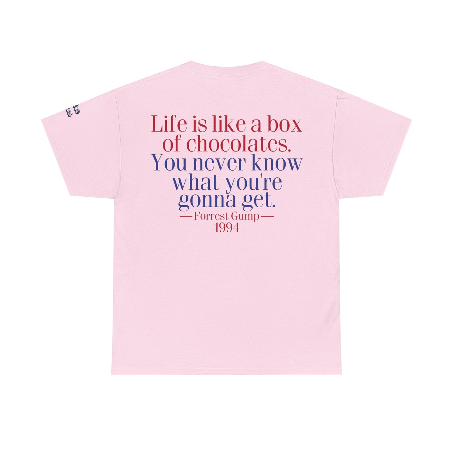 Oliver Outside Forrest Gump Parody Tee – Bench Time Classic