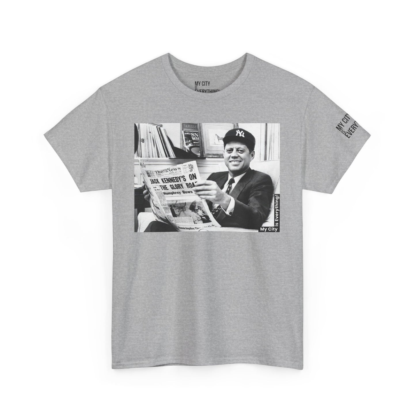 JFK x Yankees Tee – Presidential Drip Remix | My City Is Everything!