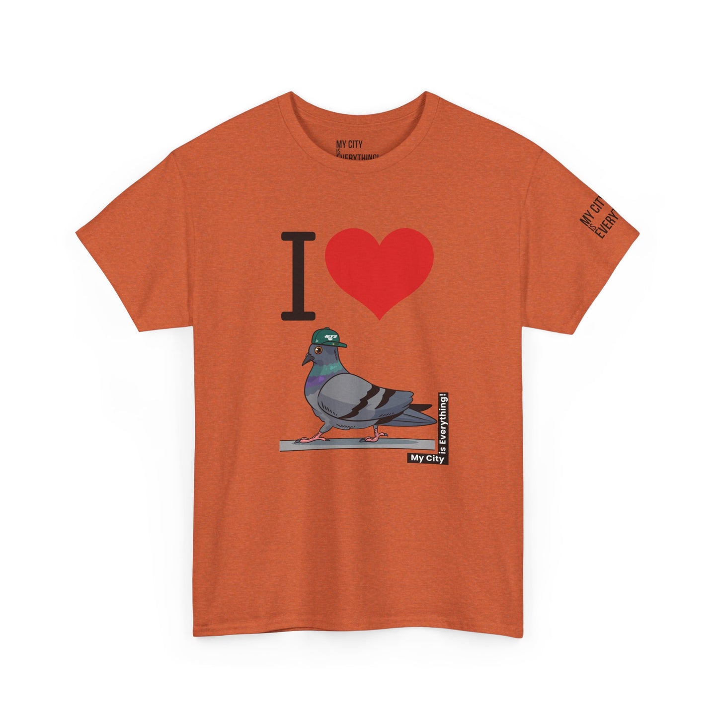 I ❤️ My City Pigeon Tee – Jets Street Bird Remix | My City Is Everything!