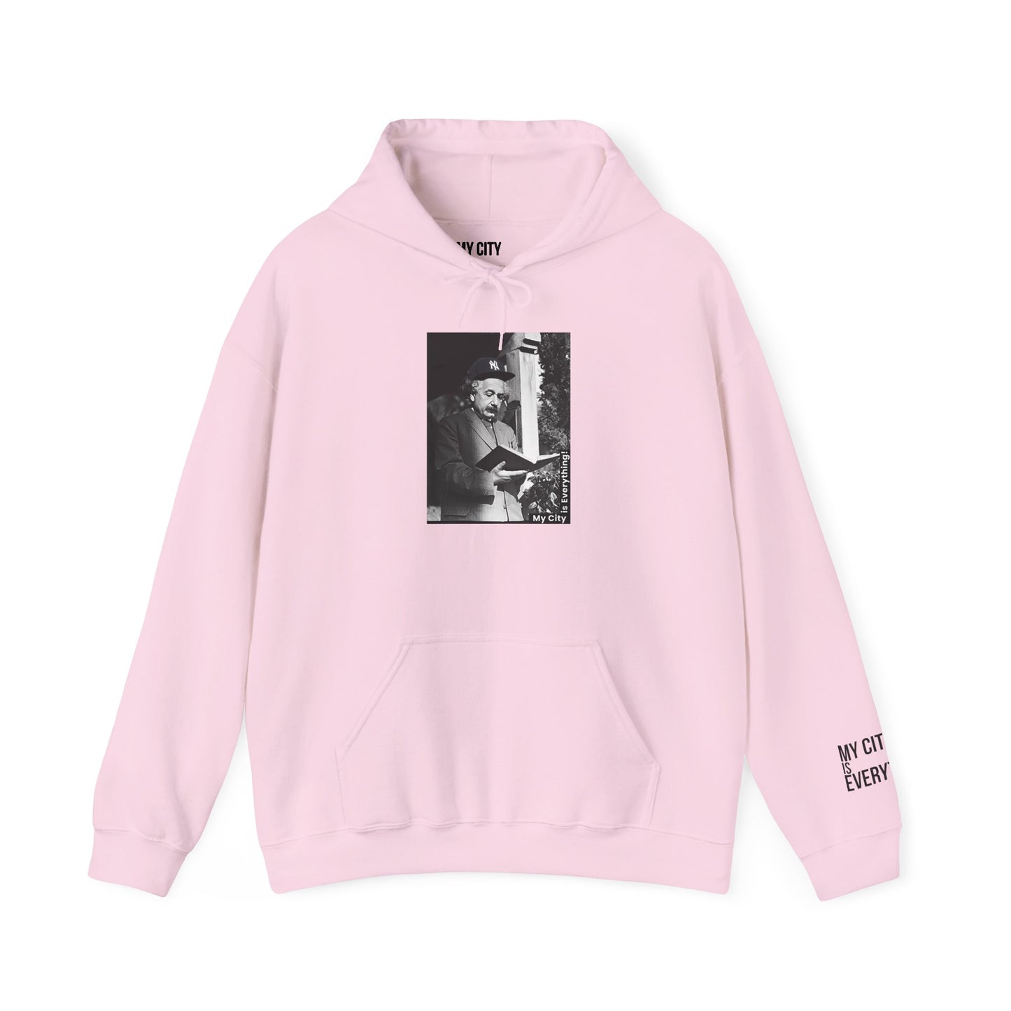 Einstein x Yankees Hoodie – Genius in a Fitted | My City Is Everything!