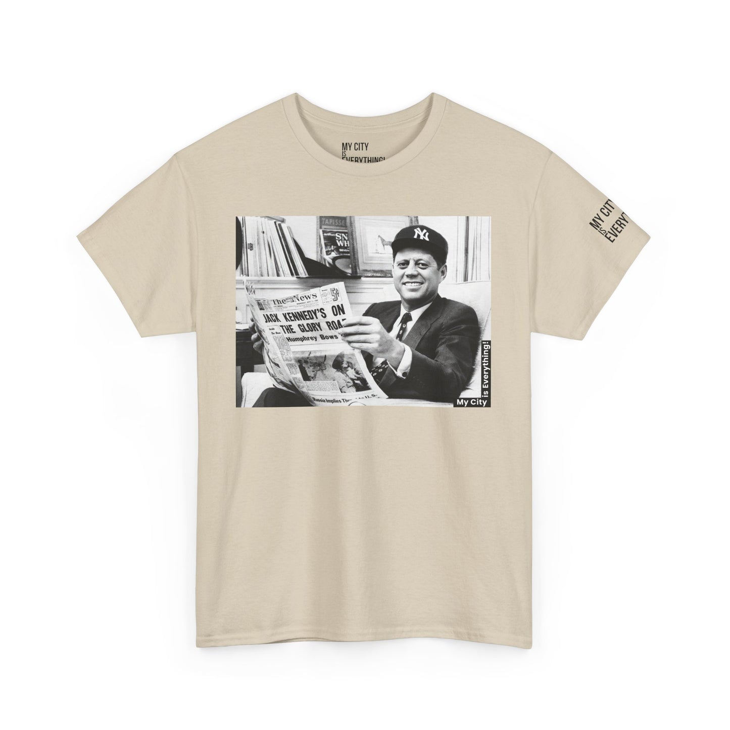 JFK x Yankees Tee – Presidential Drip Remix | My City Is Everything!