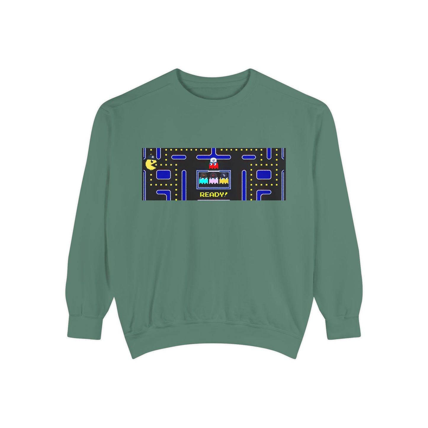 ⚾️🕹️ Retro Arcade Maze Yankee Sweatshirt – My City is Everything Crewneck