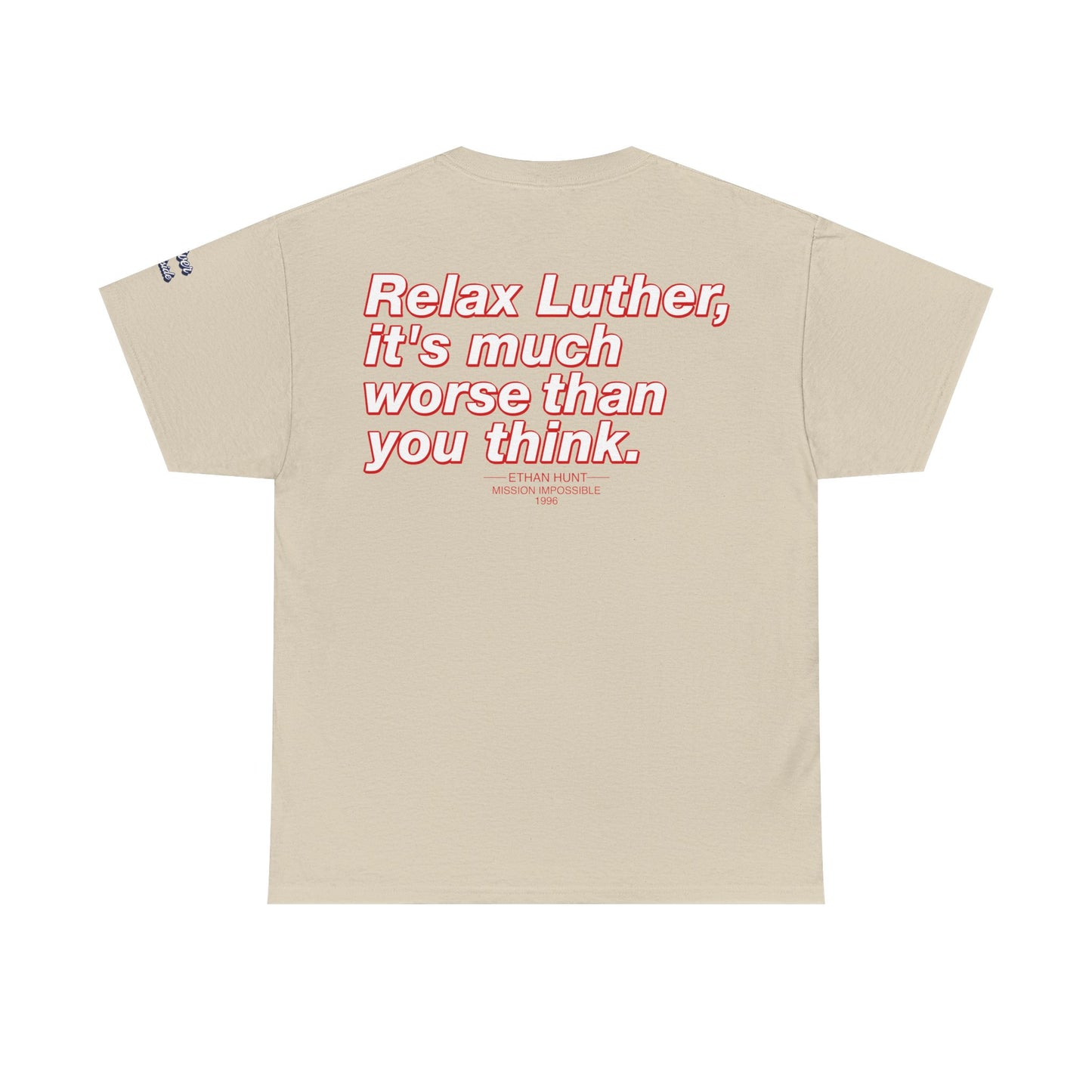 Oliver Outside Mission Impossible Parody Tee – Stealth Mode Bear