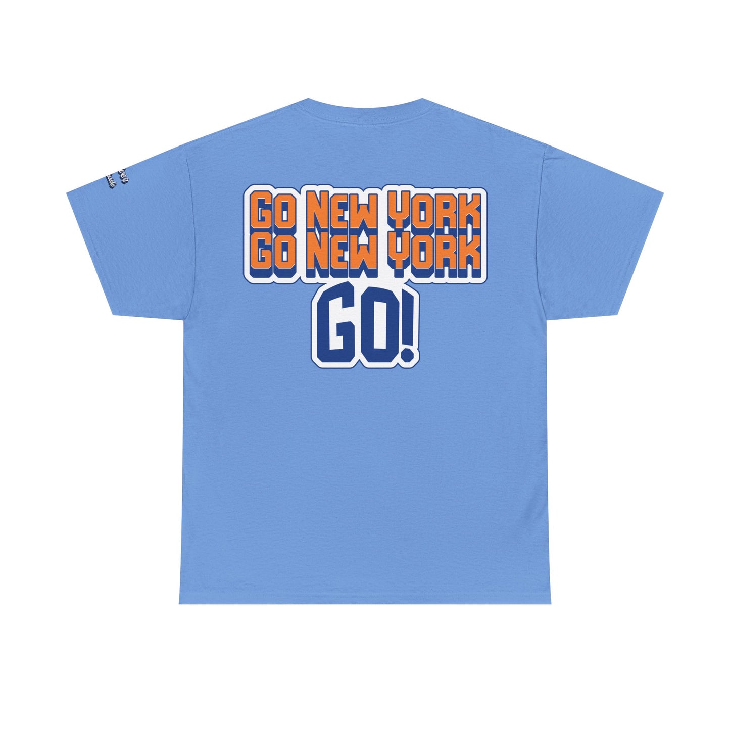 Oliver Outside Knicks Fan Tee – Courtside Energy Bear Style