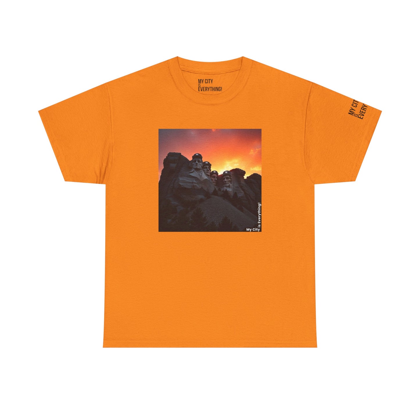 Mount Rushmore Yankees Tee | Presidential Streetwear by My City Is Everything