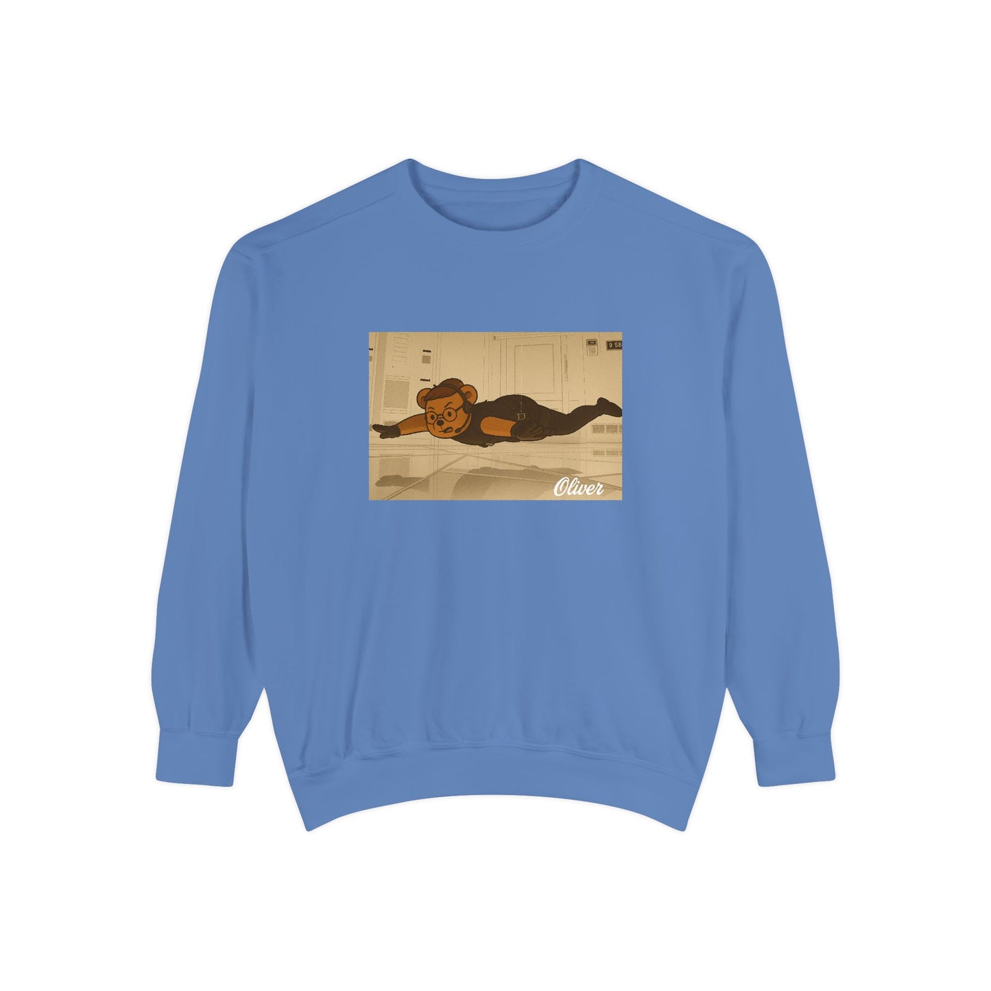 Oliver Outside Mission Impossible Crewneck – Bear on a Mission