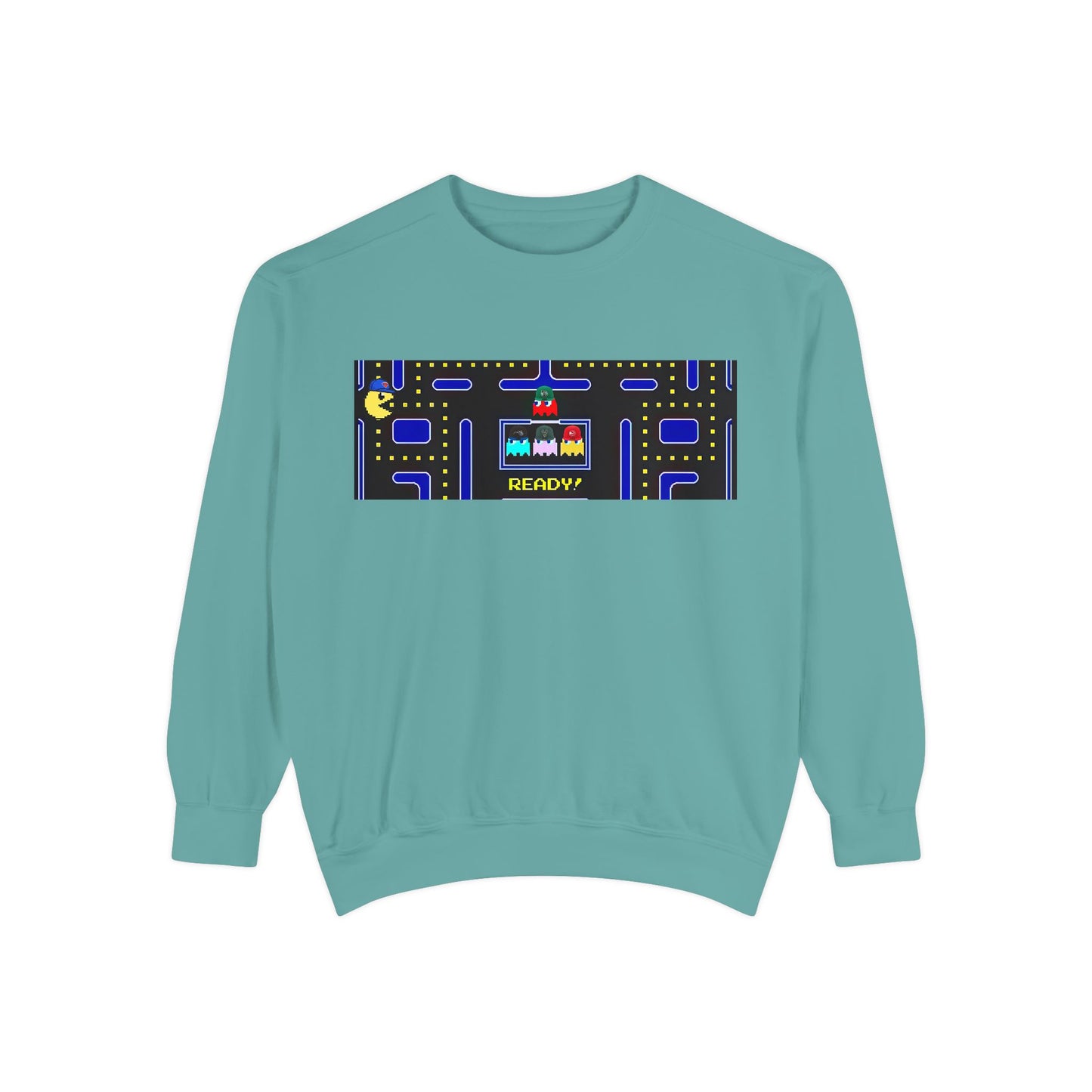 🏀🕹️ Retro Arcade Maze Knicks Sweatshirt – My City is Everything Crewneck