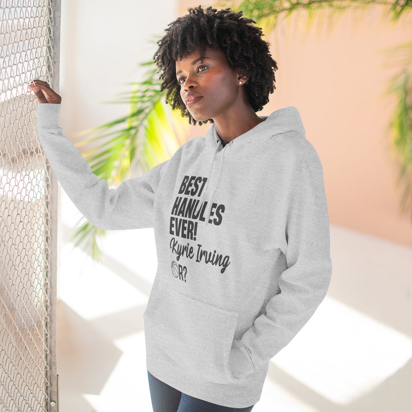 🏀 Best Handles Ever? Kyrie Irving Basketball Debate HOODIE | G.O.A.T. Talk Tees Limited Edition HOODIE