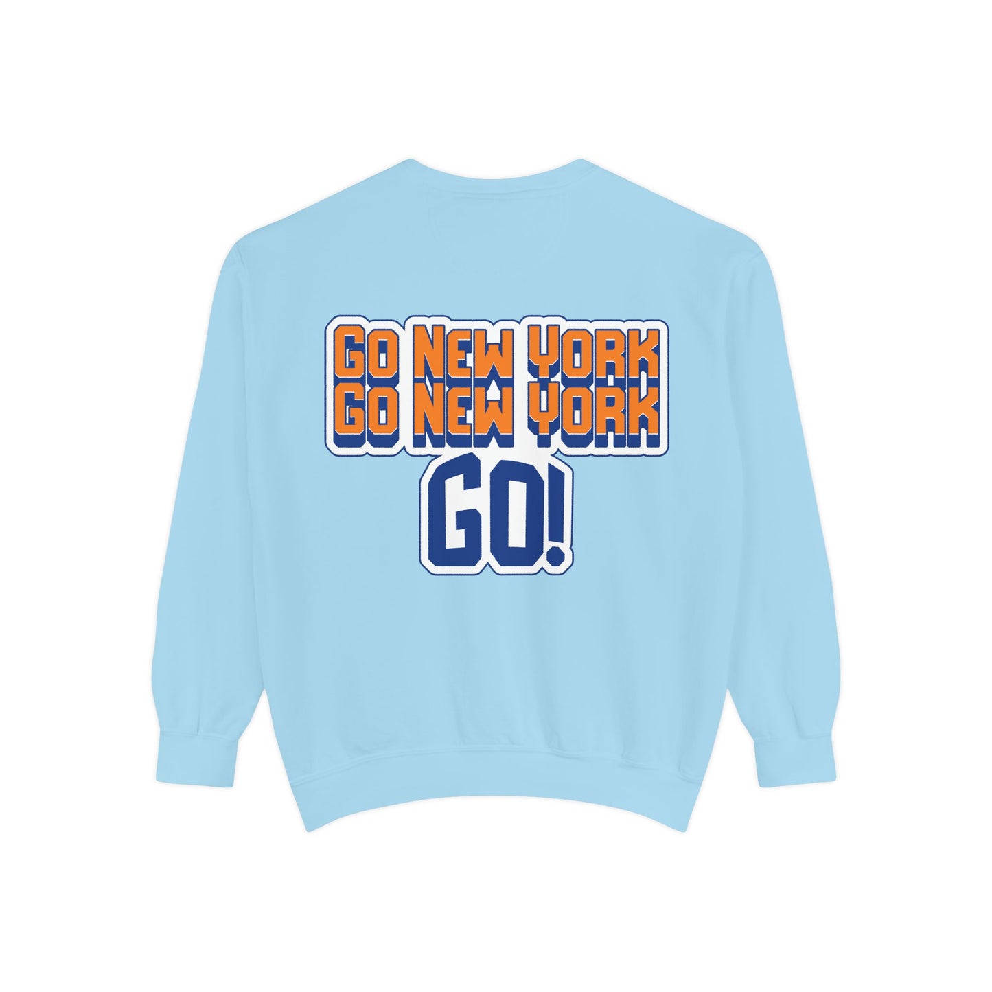 Oliver Outside Knicks Fan Crewneck – NYC Spirit in Every Stitch