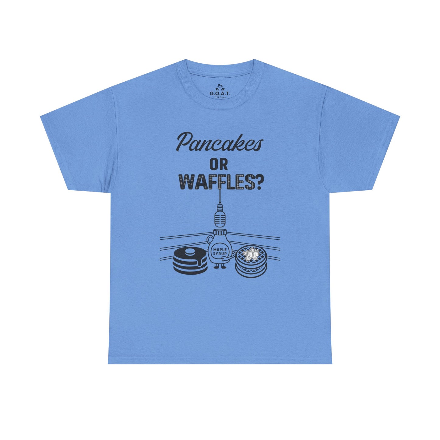 🥞/🧇Pancakes vs. Waffles Tee – Breakfast Debate Shirt