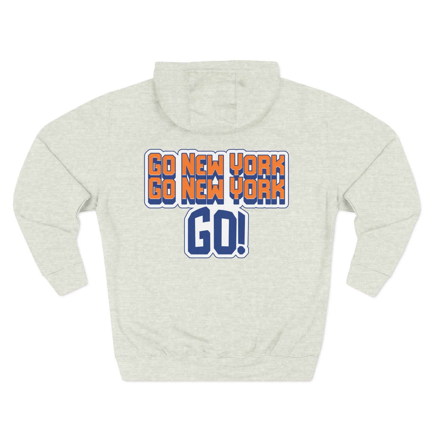 Oliver Outside Knicks Fan Hoodie – Courtside Energy Bear Style