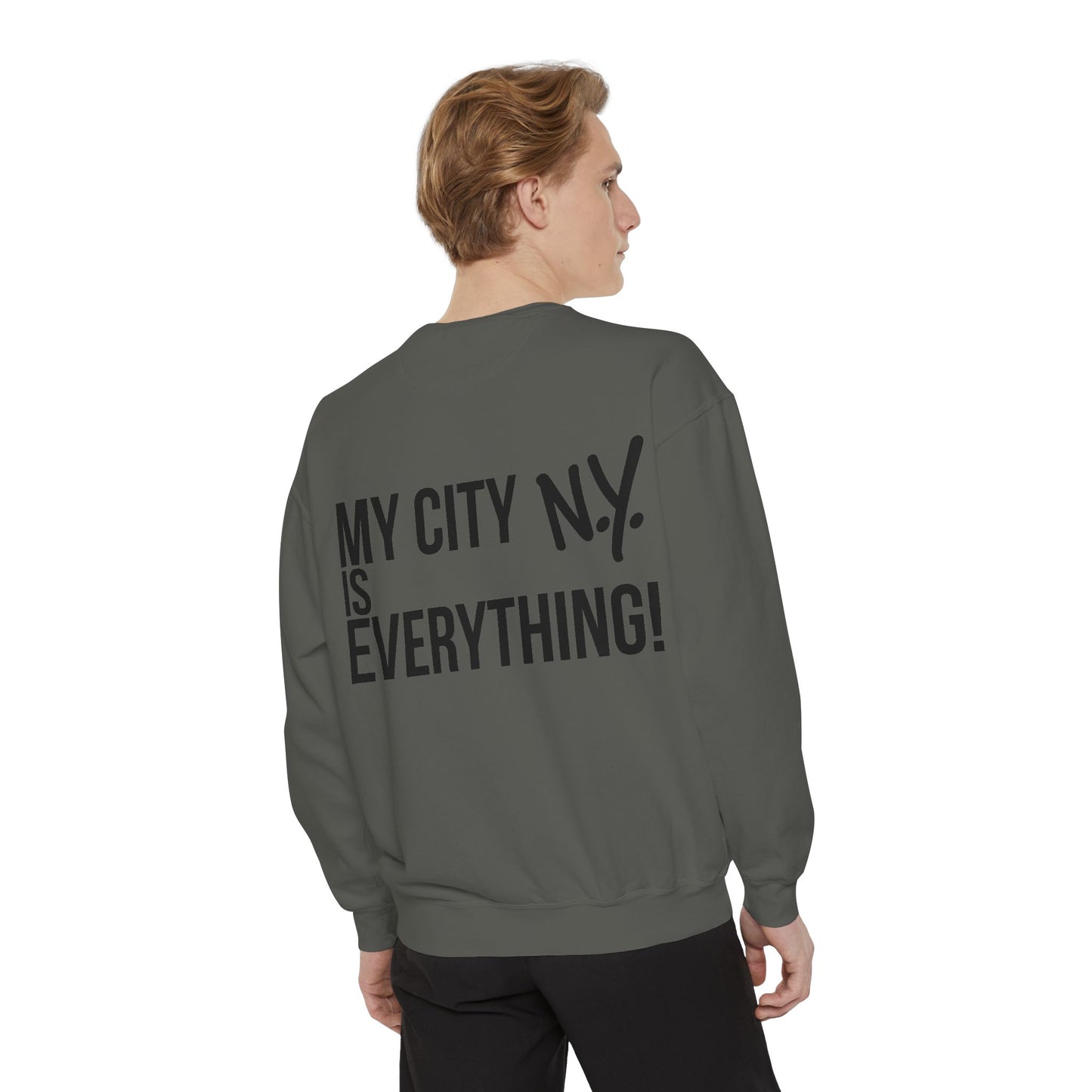 ⚾️🕹️ Retro Arcade Maze Yankee Sweatshirt – My City is Everything Crewneck
