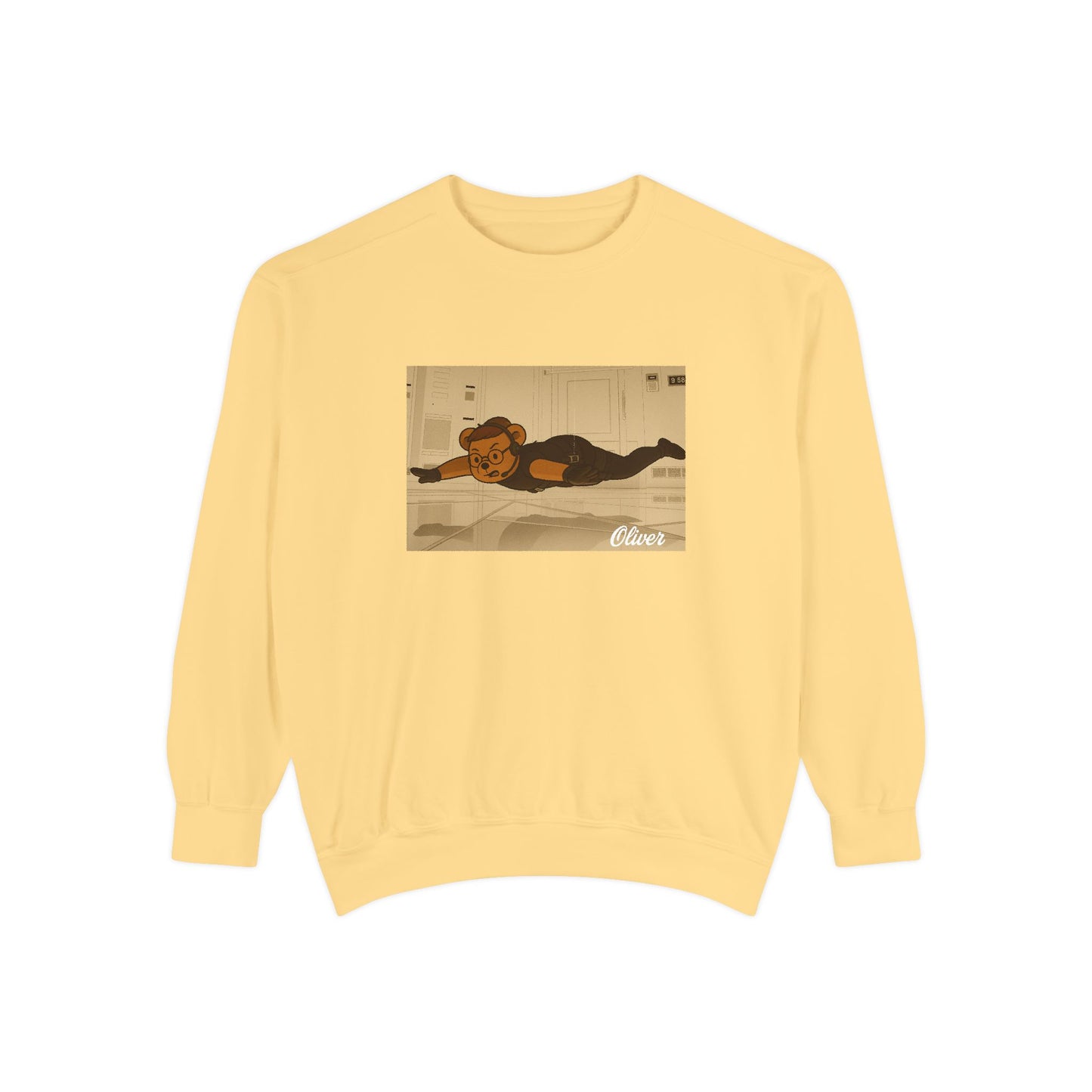 Oliver Outside Mission Impossible Crewneck – Bear on a Mission