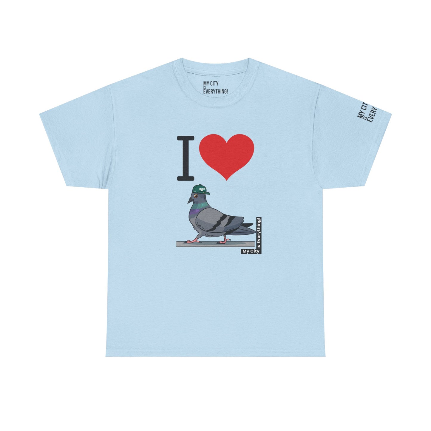 I ❤️ My City Pigeon Tee – Jets Street Bird Remix | My City Is Everything!