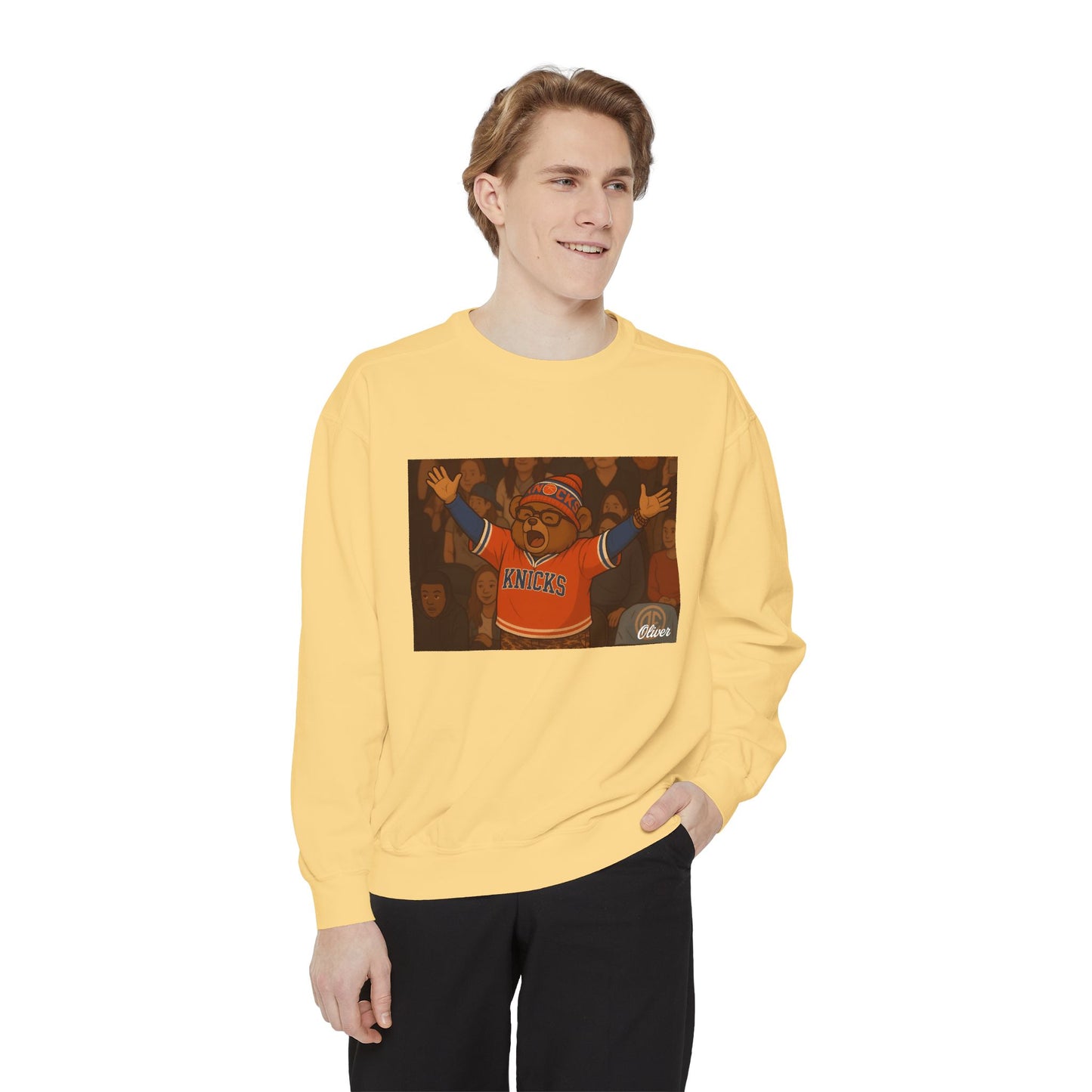Oliver Knicks Fan Crewneck – NY Basketball Sweatshirt | Oliver Outside Collection