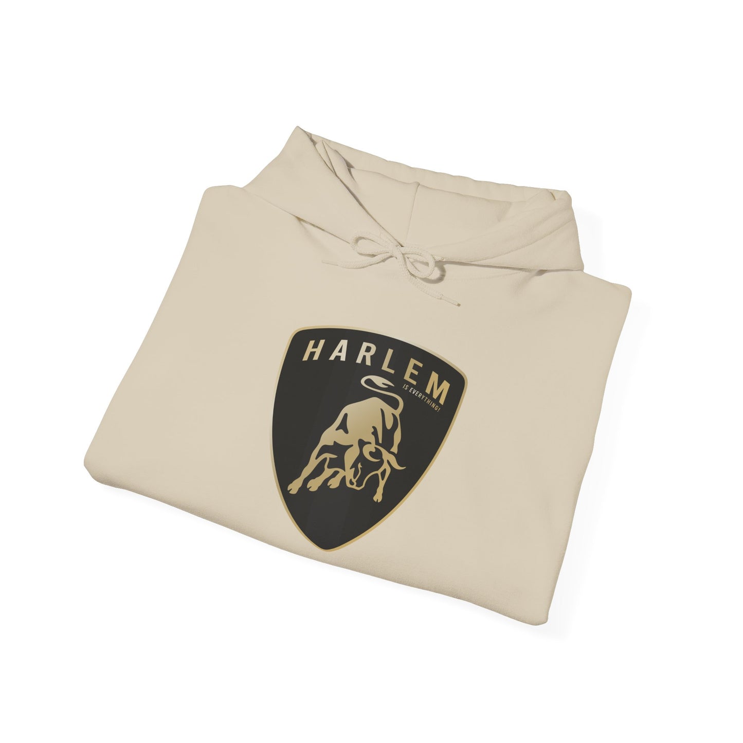Harlem Lambo Bull Emblem Hoodie | My City Is Everything Streetwear