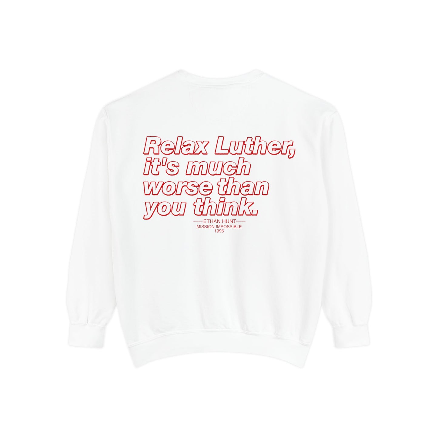Oliver Outside Mission Impossible Crewneck – Bear on a Mission