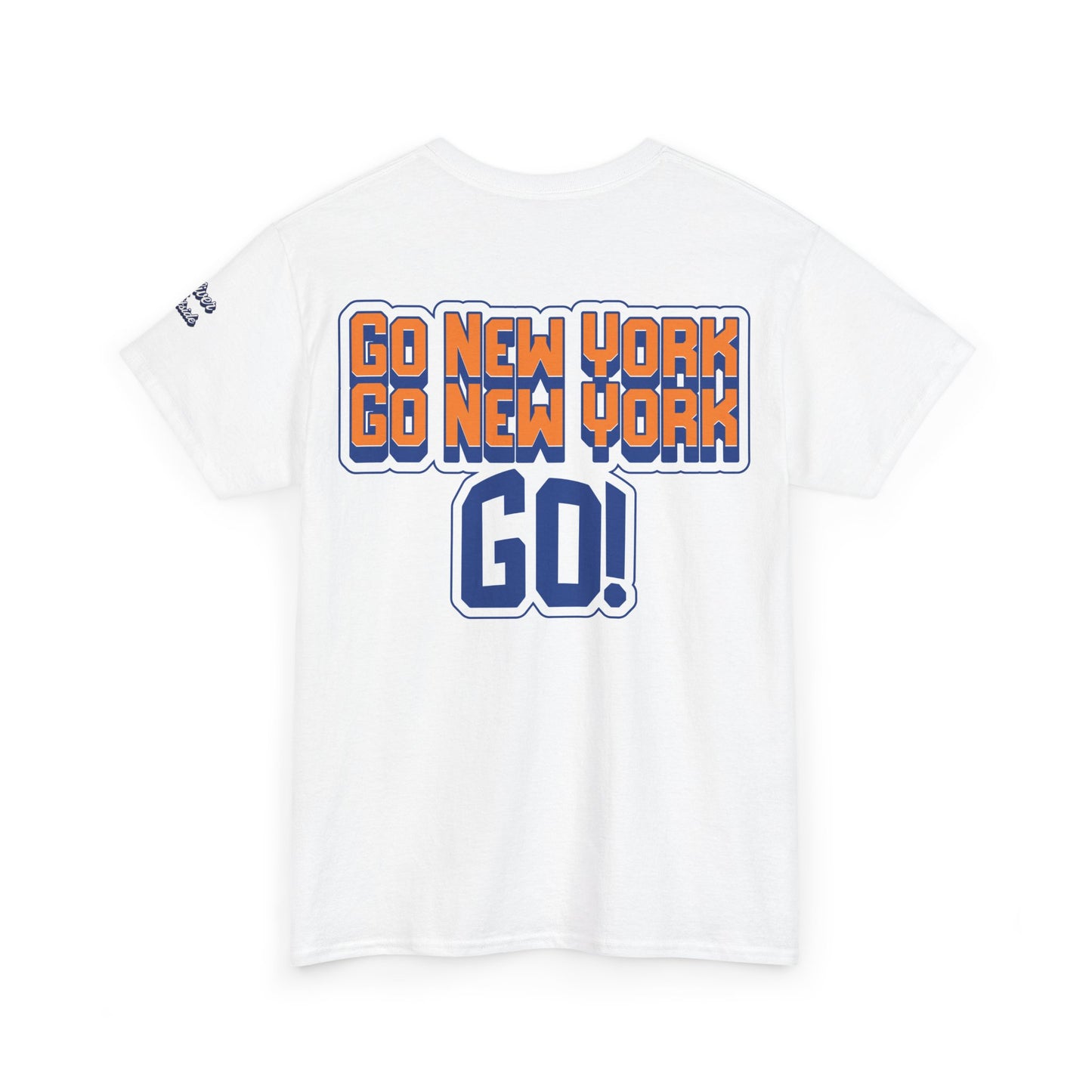 Oliver Outside Knicks Fan Tee – Courtside Energy Bear Style