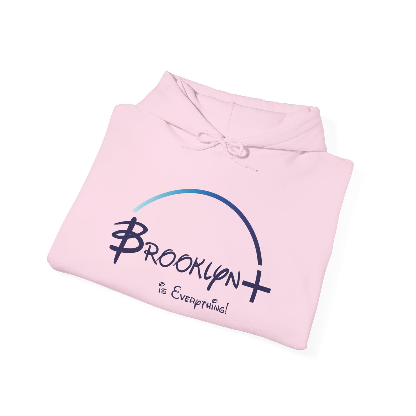 Brooklyn+ Is Everything! Hoodie – Bold Arch Logo Design | My City Is Everything