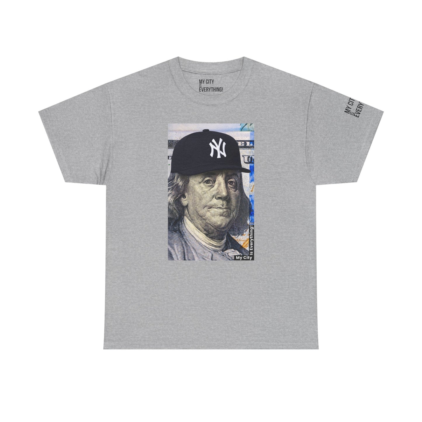 Ben Franklin Yankee Hat Tee – All About the Hundreds
