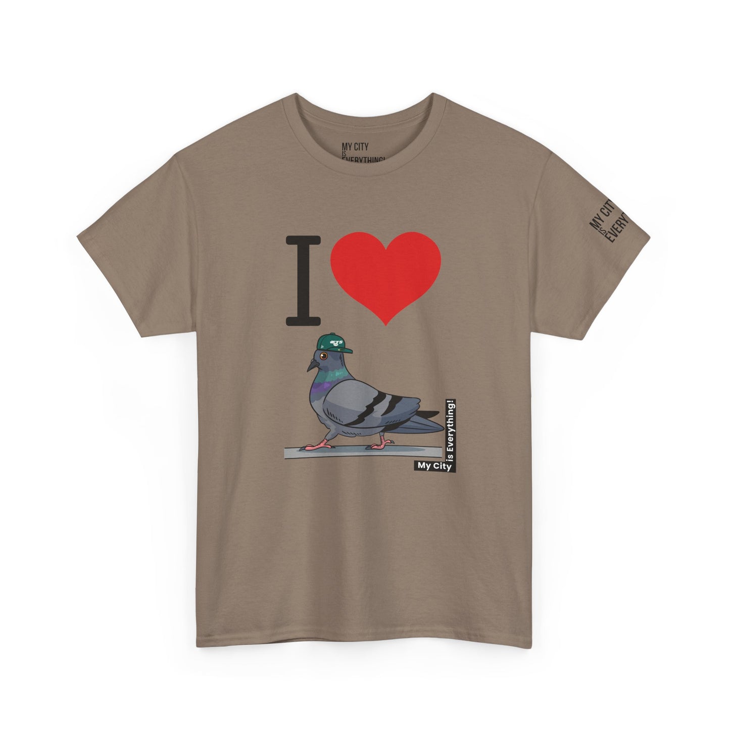 I ❤️ My City Pigeon Tee – Jets Street Bird Remix | My City Is Everything!
