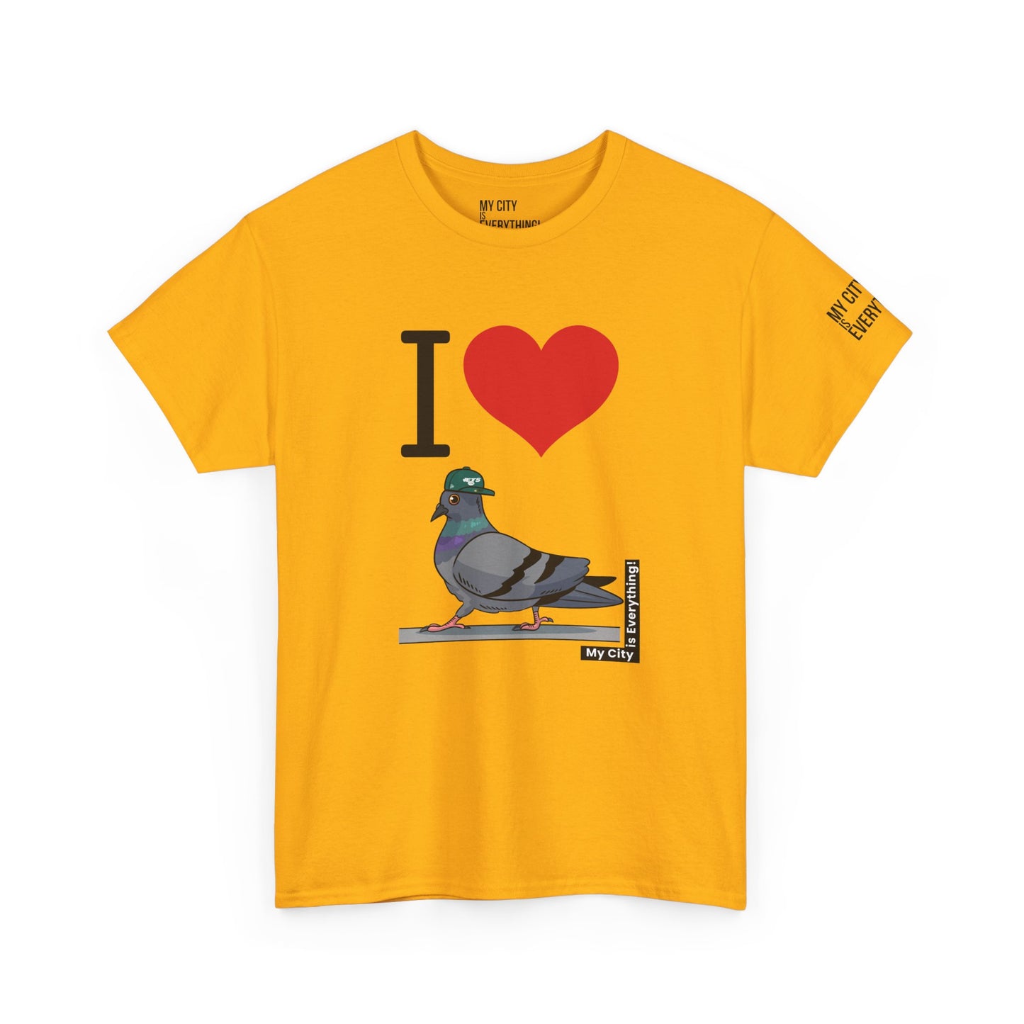 I ❤️ My City Pigeon Tee – Jets Street Bird Remix | My City Is Everything!