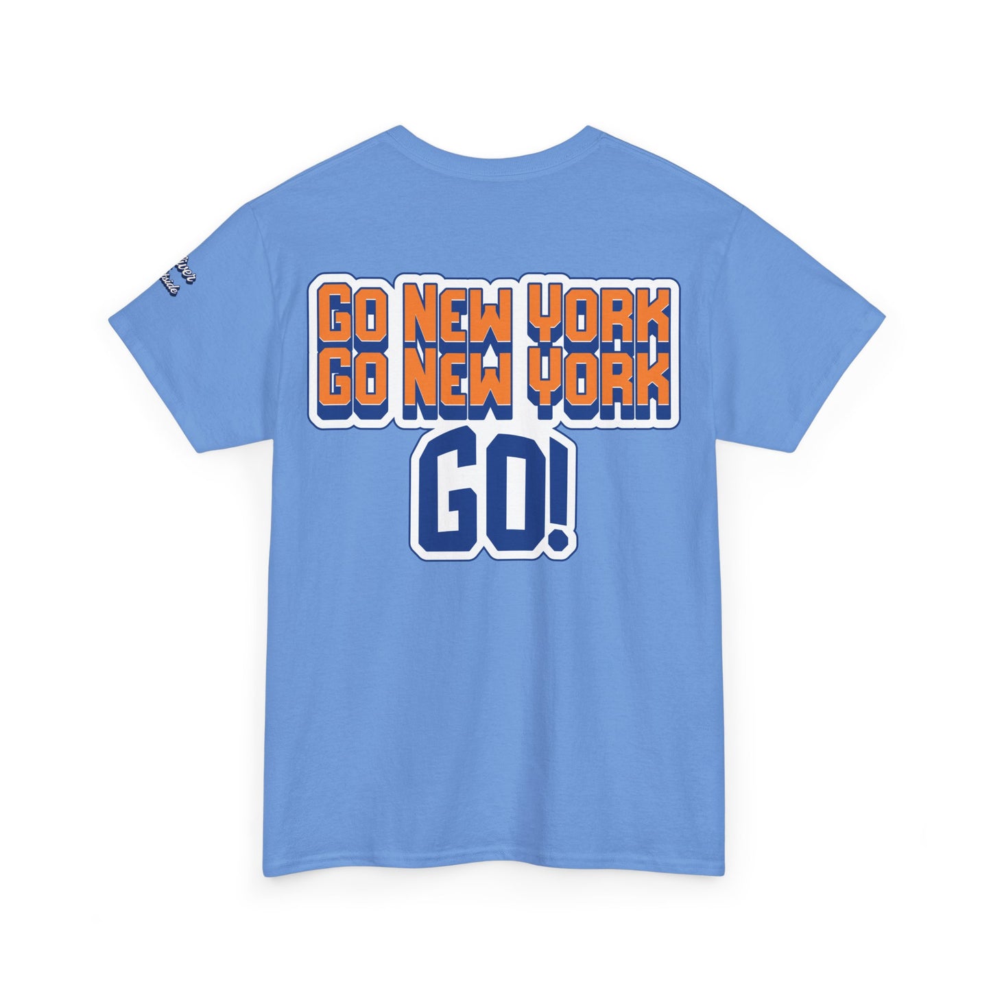 Oliver Outside Knicks Fan Tee – Courtside Energy Bear Style