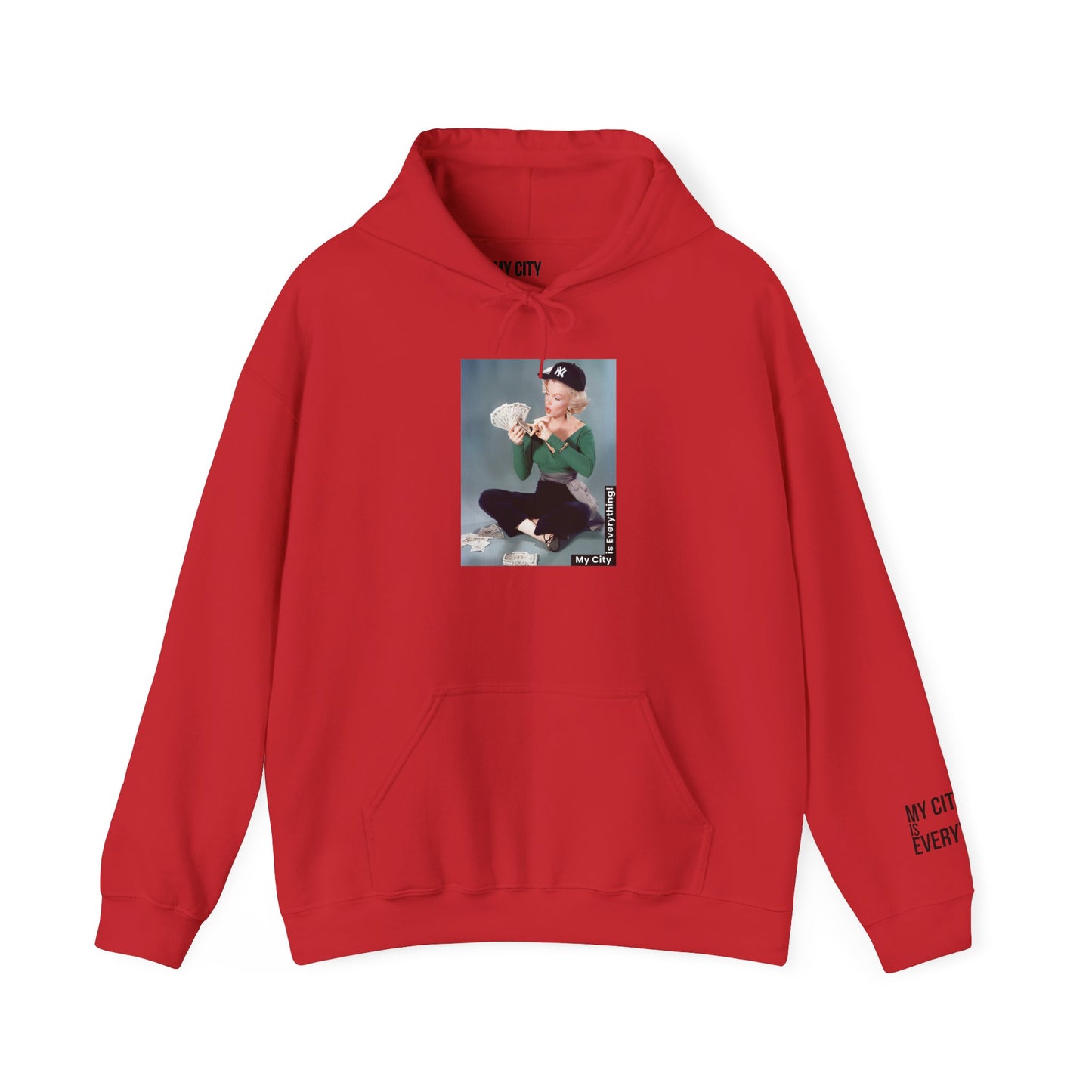 Marilyn Yankees Hoodie β Money Moves Streetwear by My City Is Everything