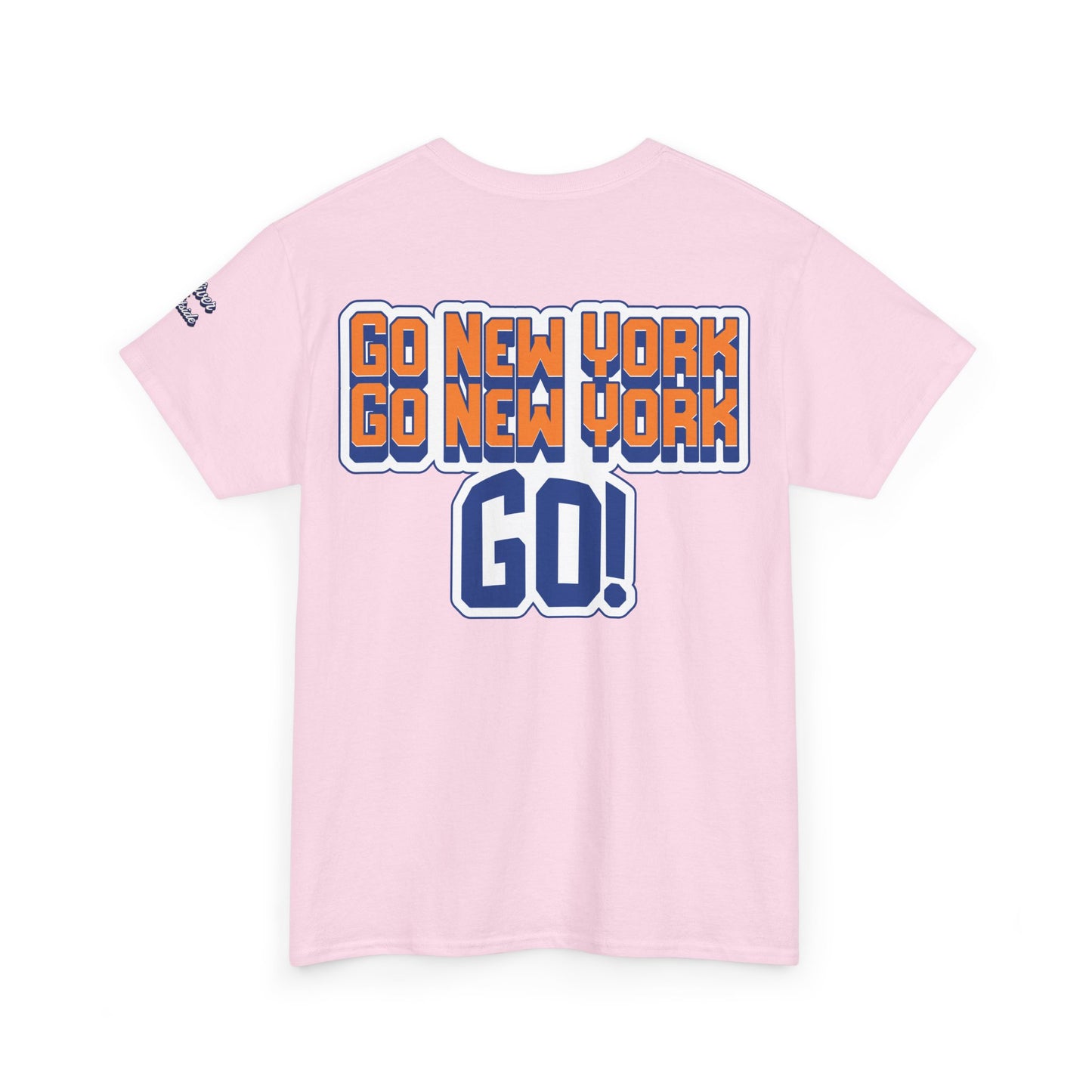 Oliver Outside Knicks Fan Tee – Courtside Energy Bear Style