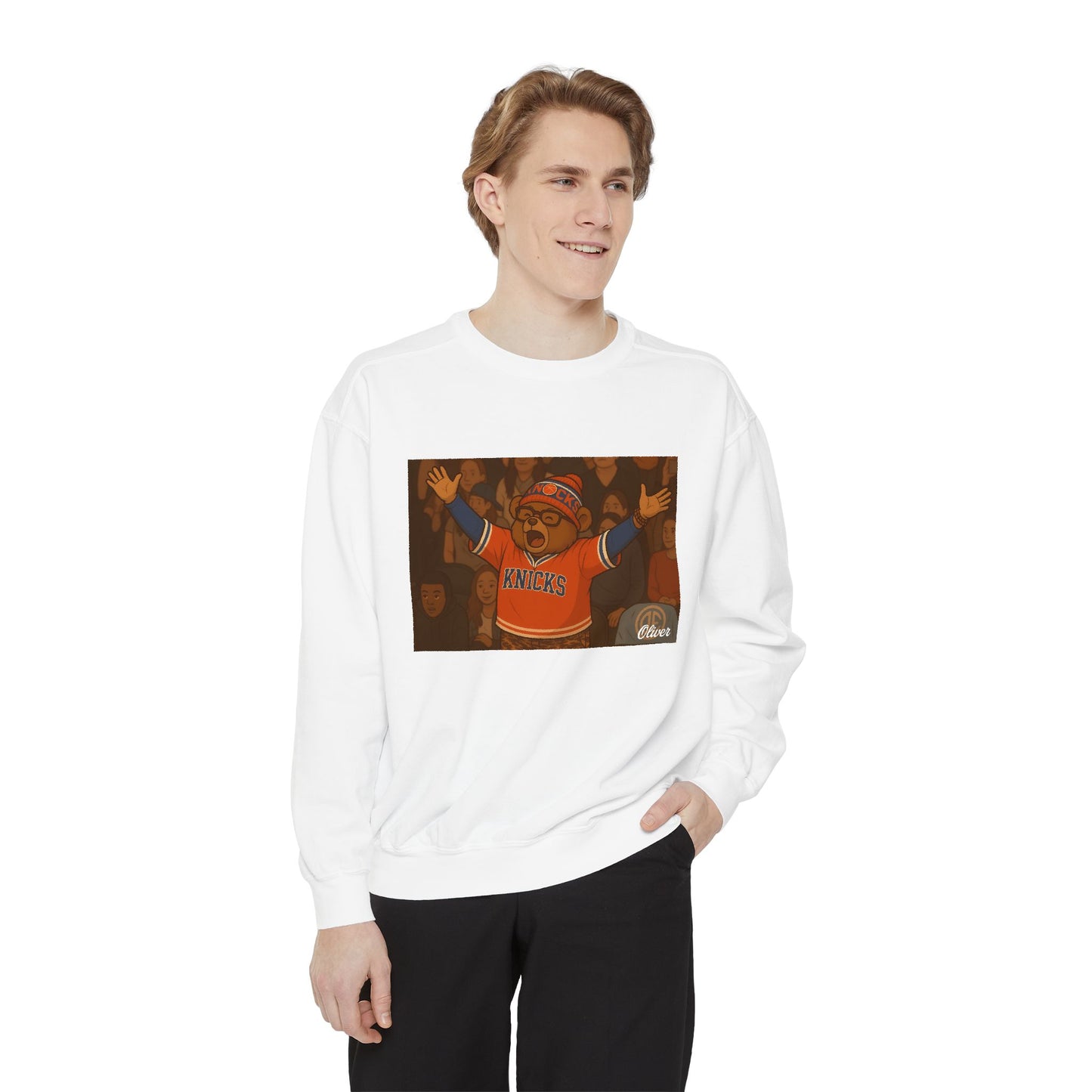 Oliver Knicks Fan Crewneck – NY Basketball Sweatshirt | Oliver Outside Collection