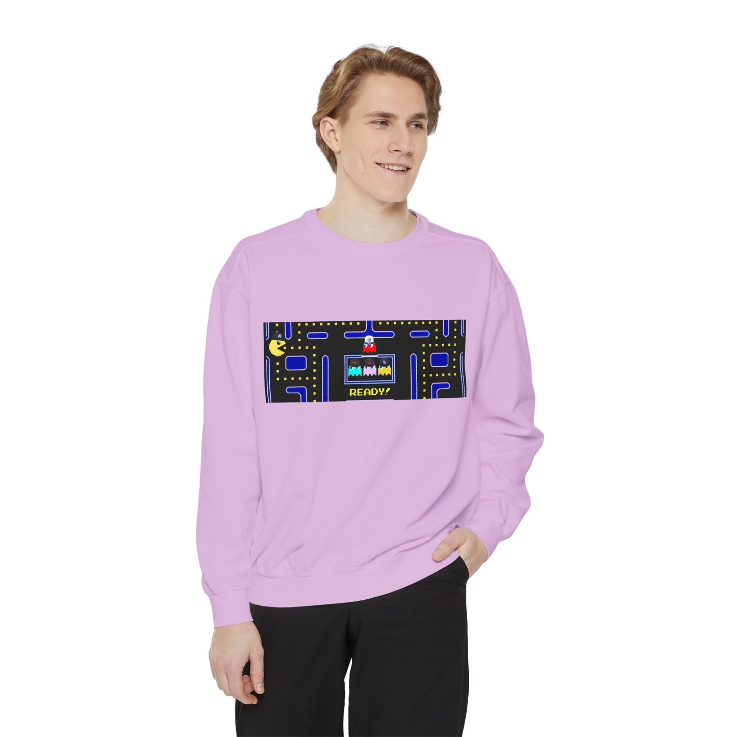 ⚾️🕹️ Retro Arcade Maze Yankee Sweatshirt – My City is Everything Crewneck