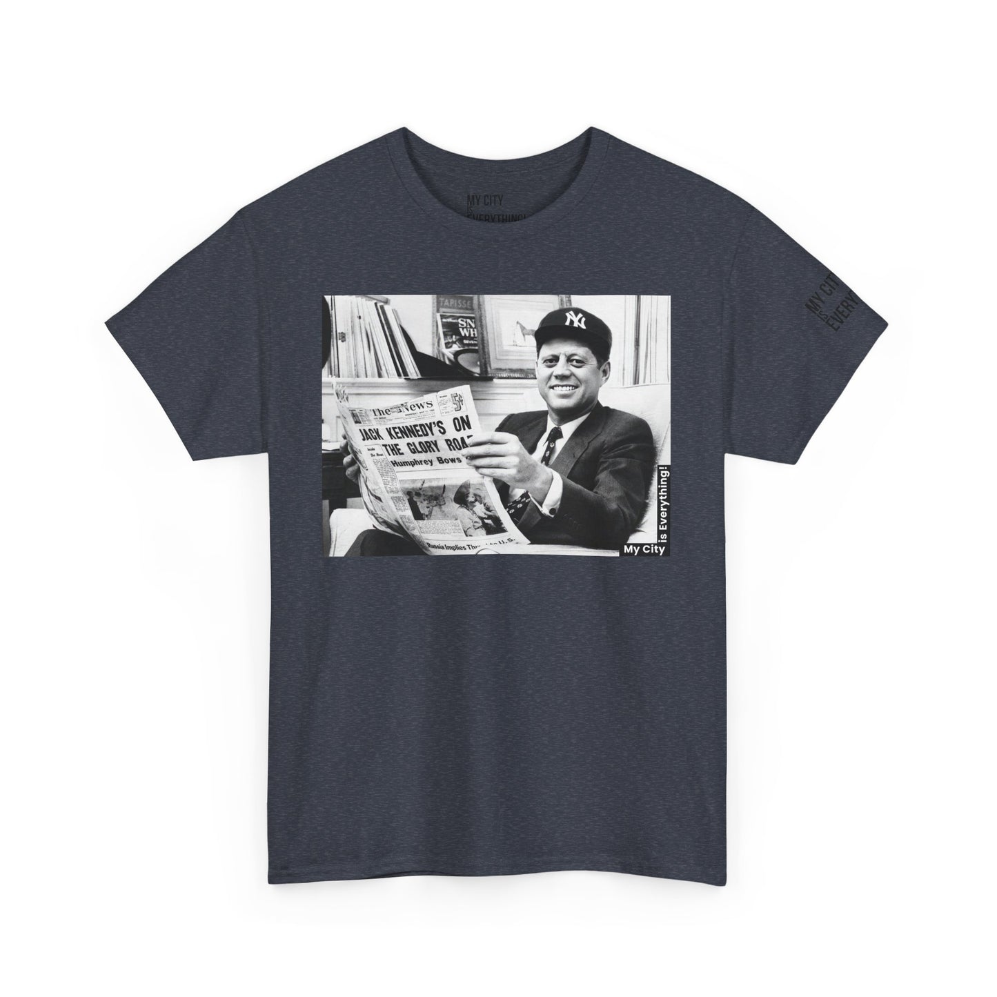 JFK x Yankees Tee – Presidential Drip Remix | My City Is Everything!