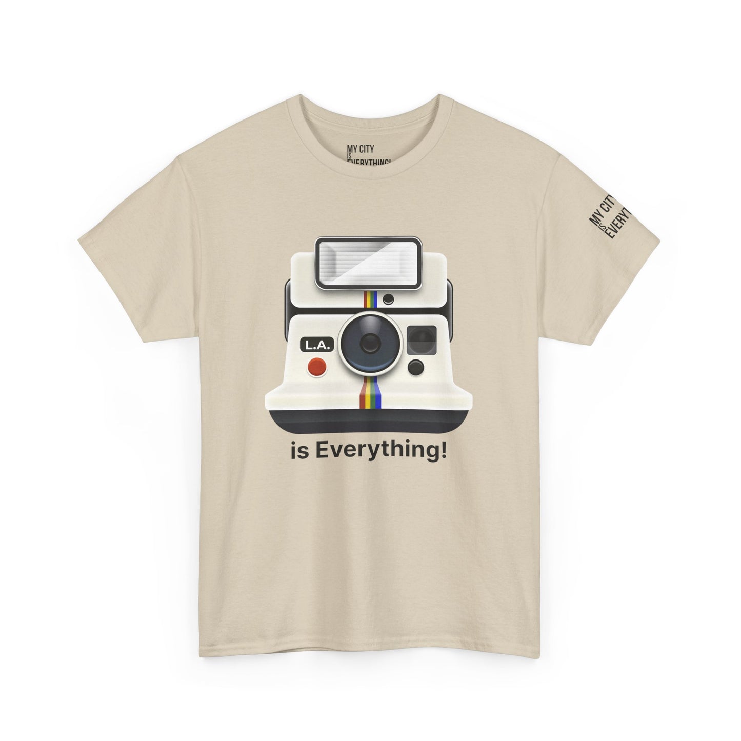 L.A. Retro Camera Tee – “is Everything!” Collection