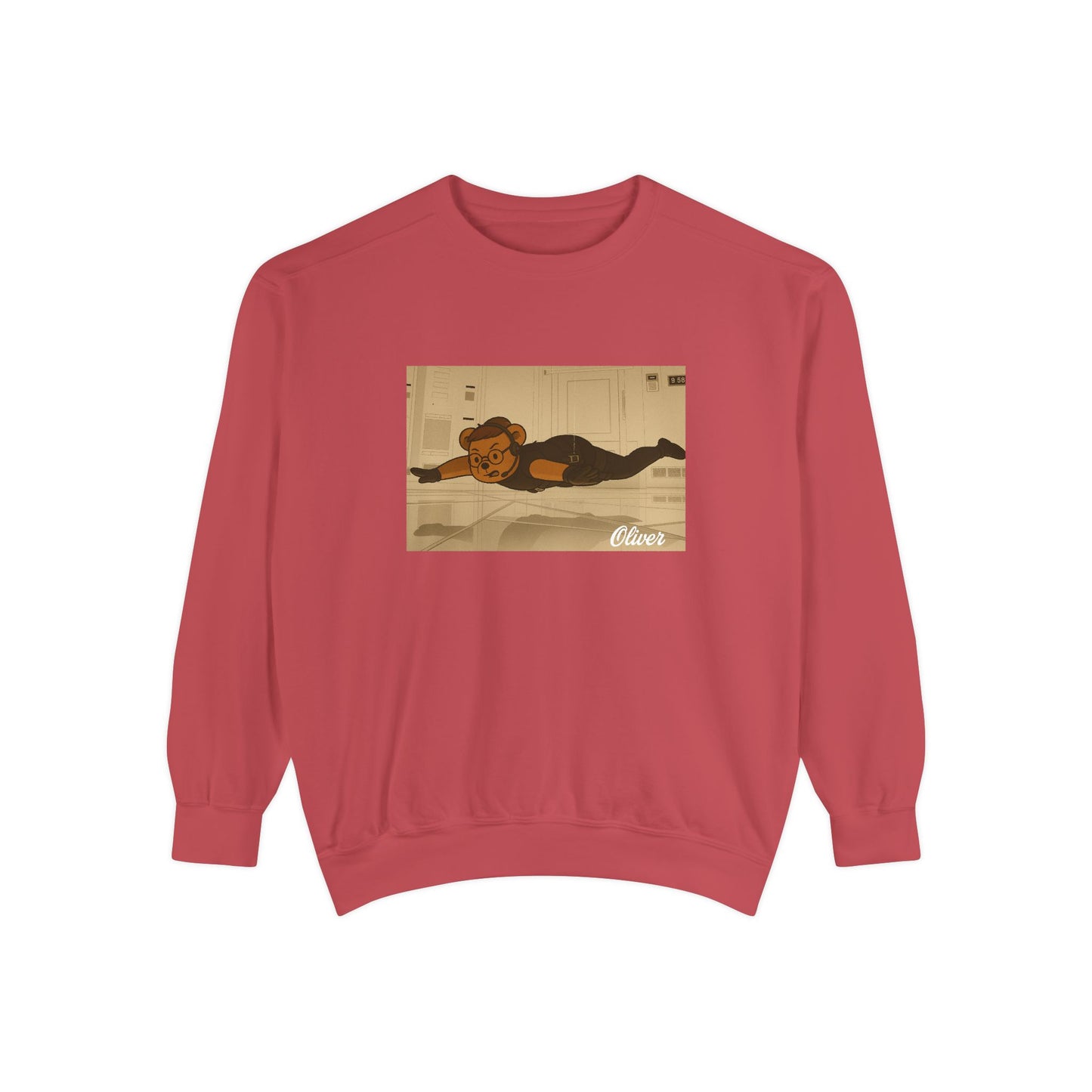 Oliver Outside Mission Impossible Crewneck – Bear on a Mission
