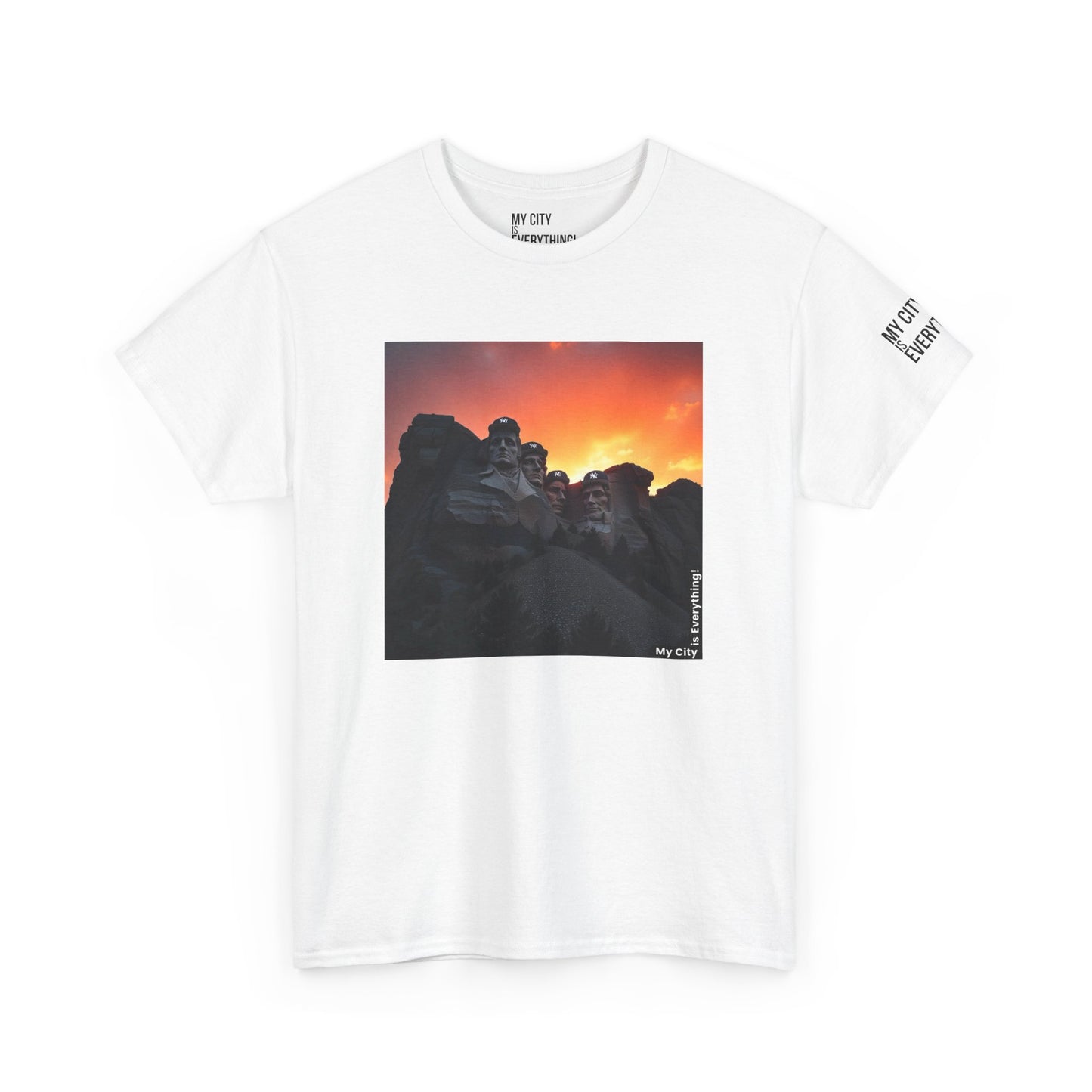 Mount Rushmore Yankees Tee | Presidential Streetwear by My City Is Everything