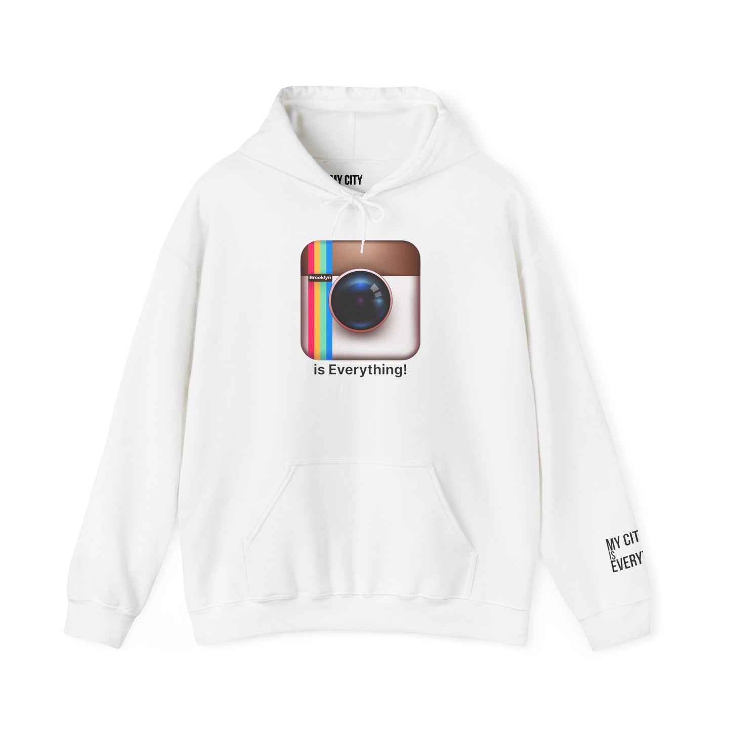 Brooklyn Is Everything! Hoodie – Vintage IG Logo Remix | My City Is Everything!
