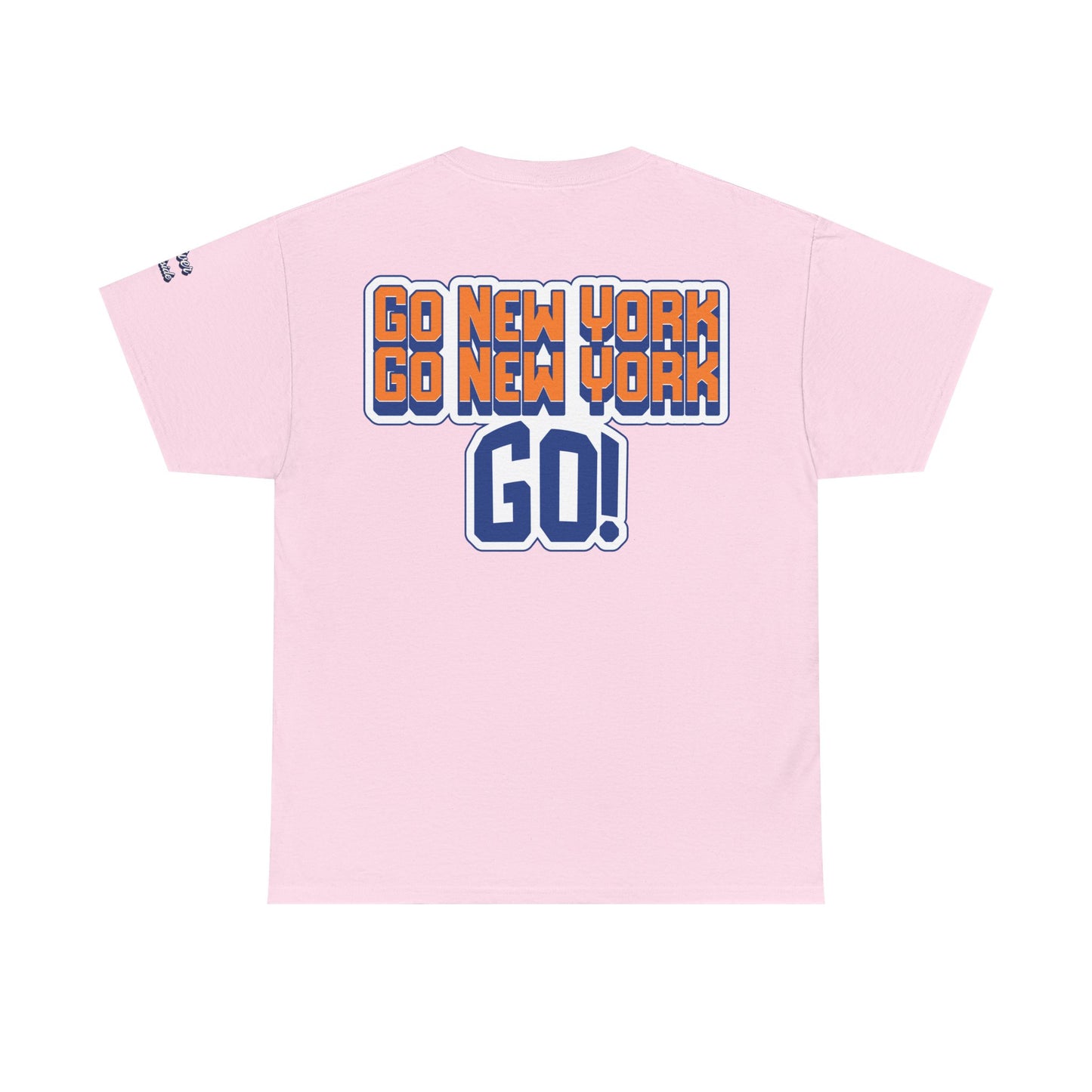 Oliver Outside Knicks Fan Tee – Courtside Energy Bear Style