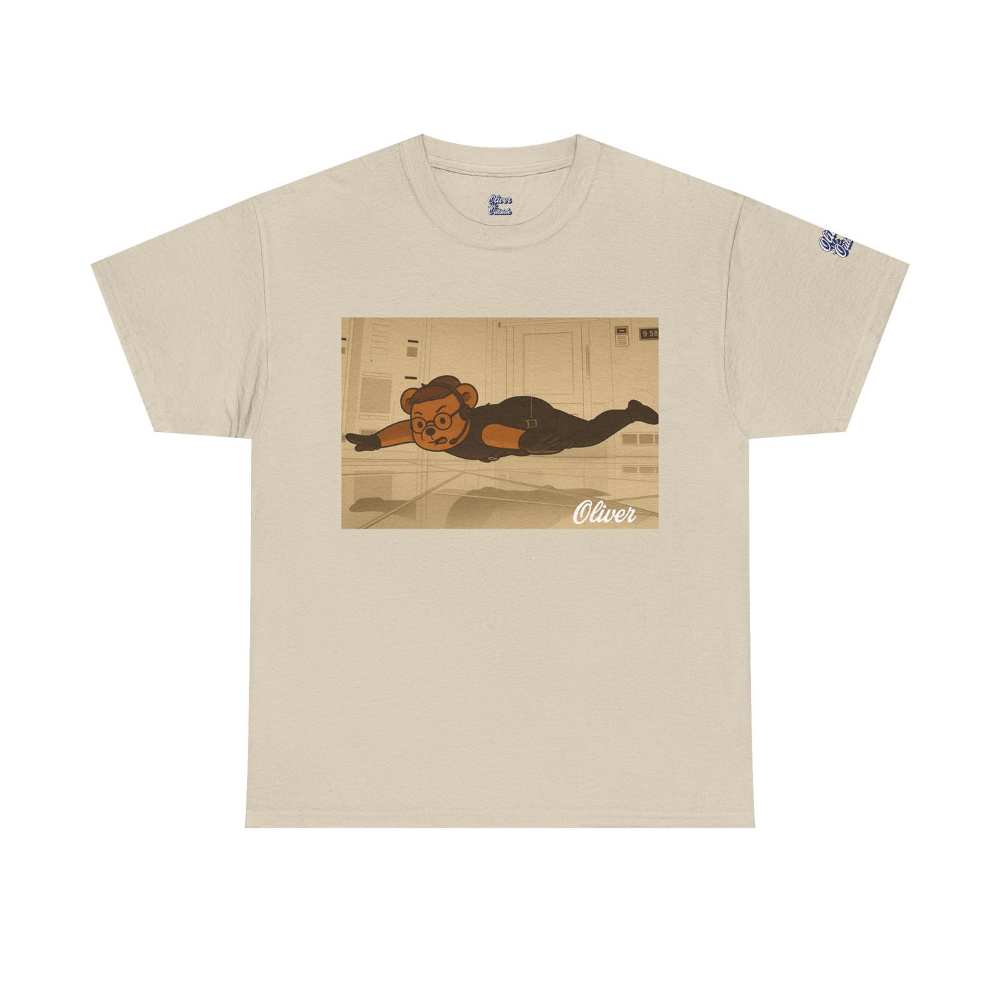 Oliver Outside Mission Impossible Parody Tee – Stealth Mode Bear